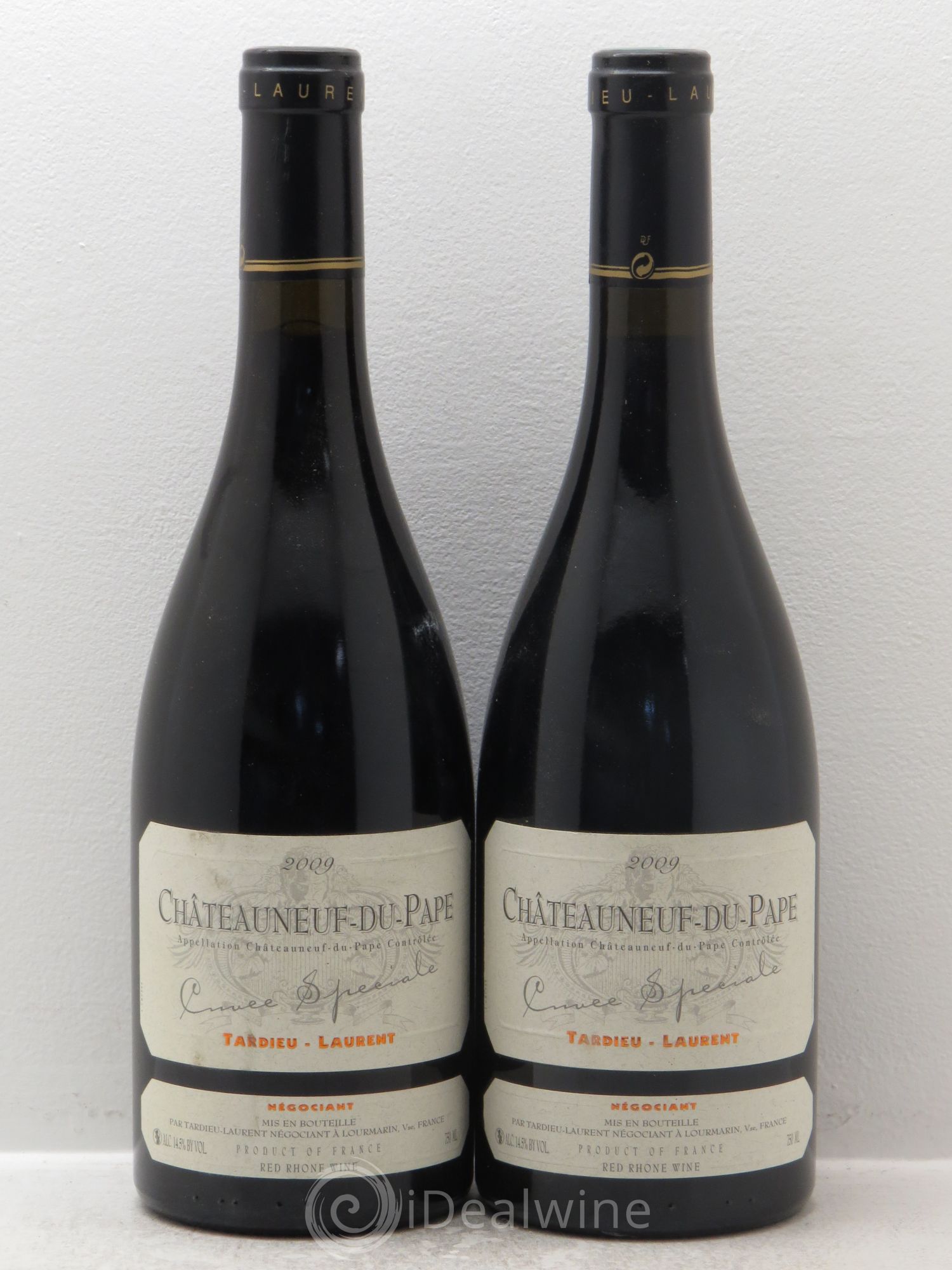 Châteauneuf-du-Pape Tardieu-Laurent Cuvée spéciale Famille Tardieu 2009 - Lot de 2 bouteilles - 0
