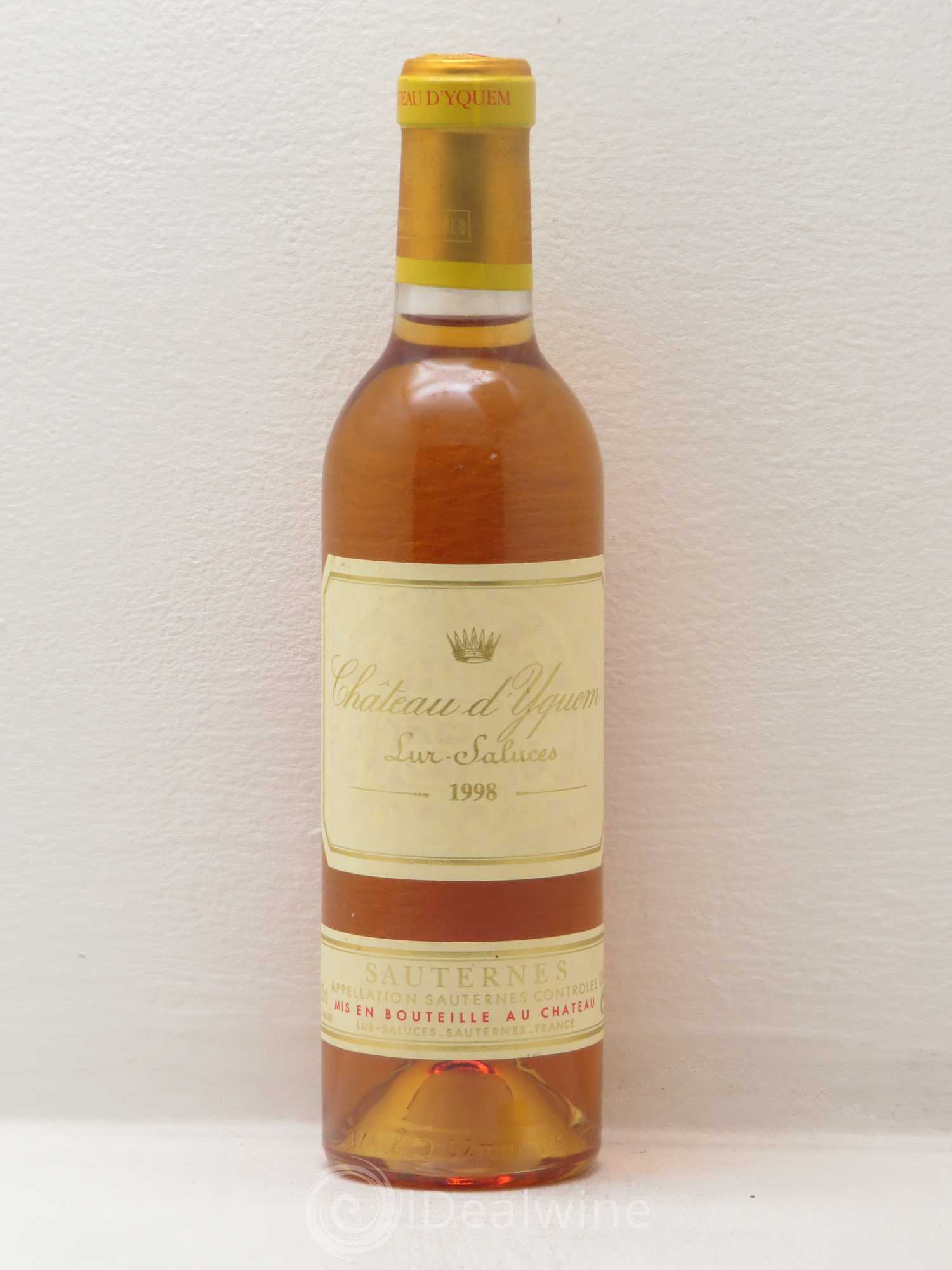 Château d' Yquem 1er Cru Classé Supérieur 1998 - Lotto di 1 mezza bottiglia - 0