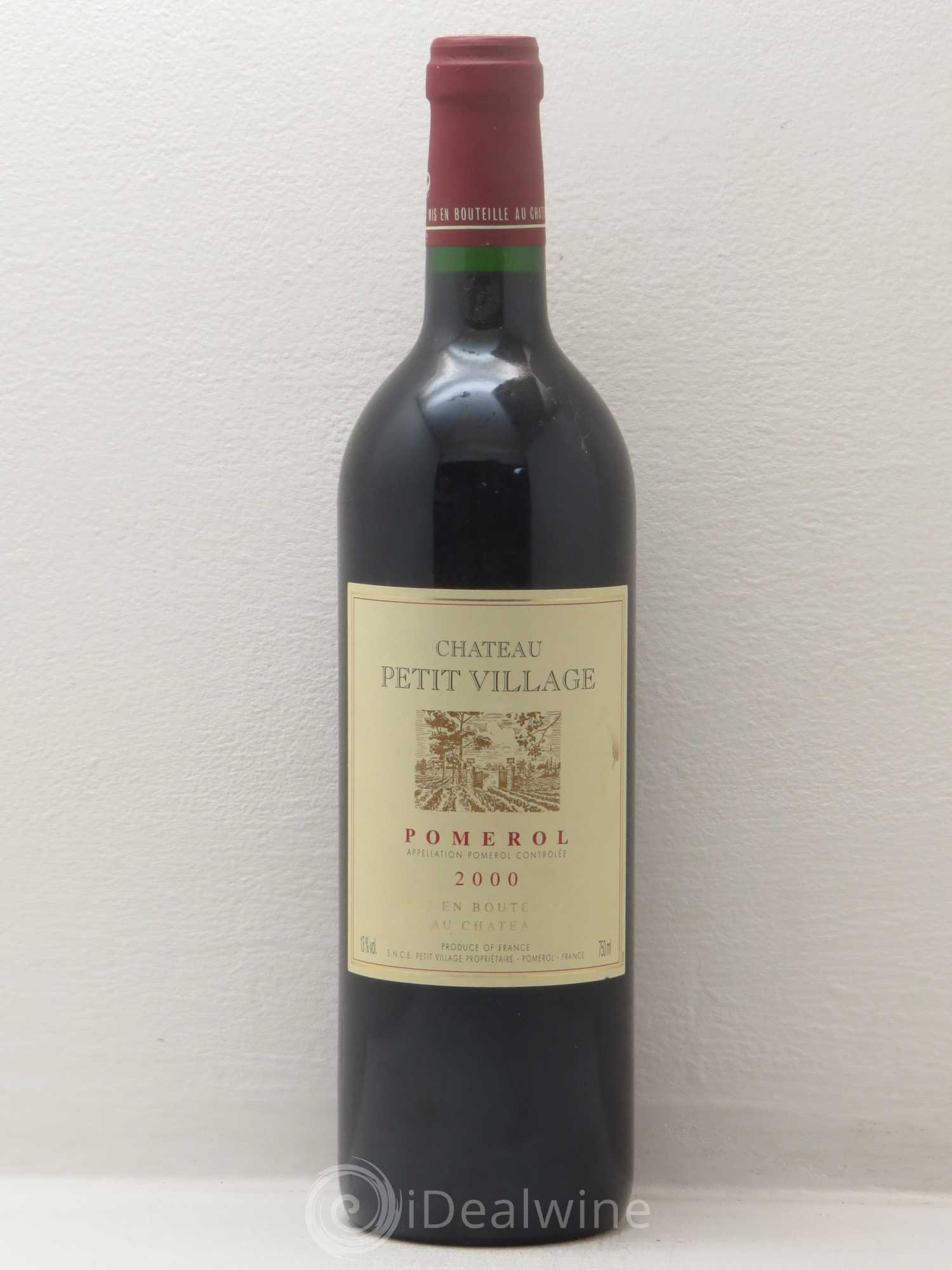 Château Petit Village 2000 - Lot de 1 bouteille - 0
