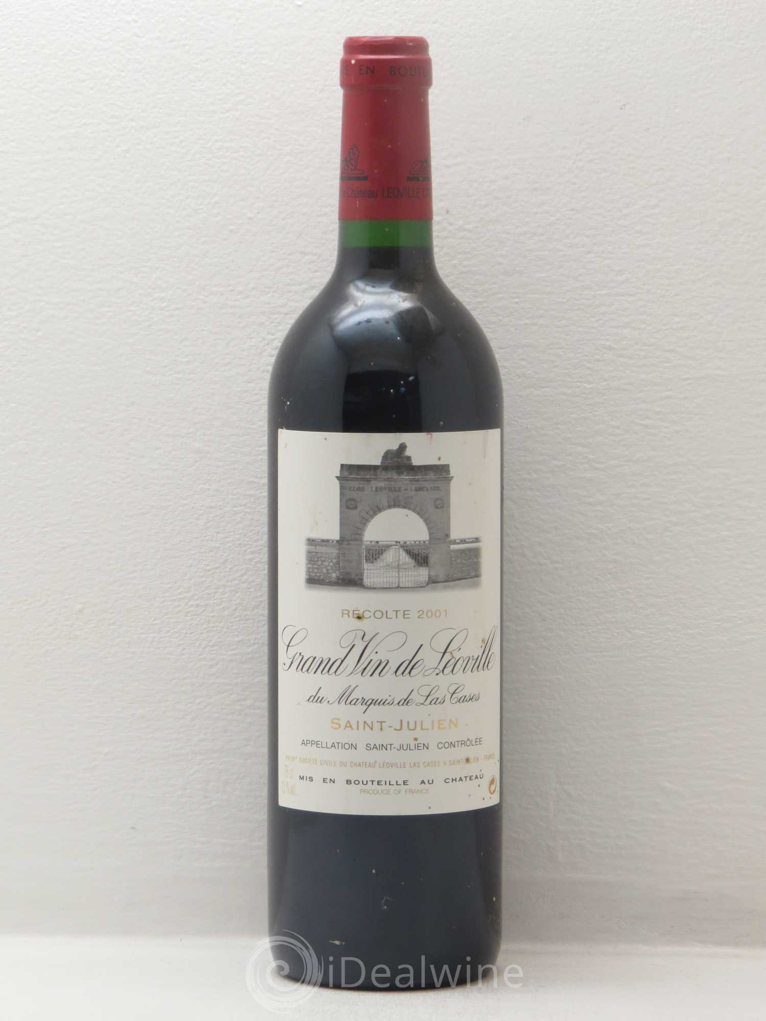 Château Léoville Las Cases 2ème Grand Cru Classé 2001 - Lot de 1 bouteille - 0