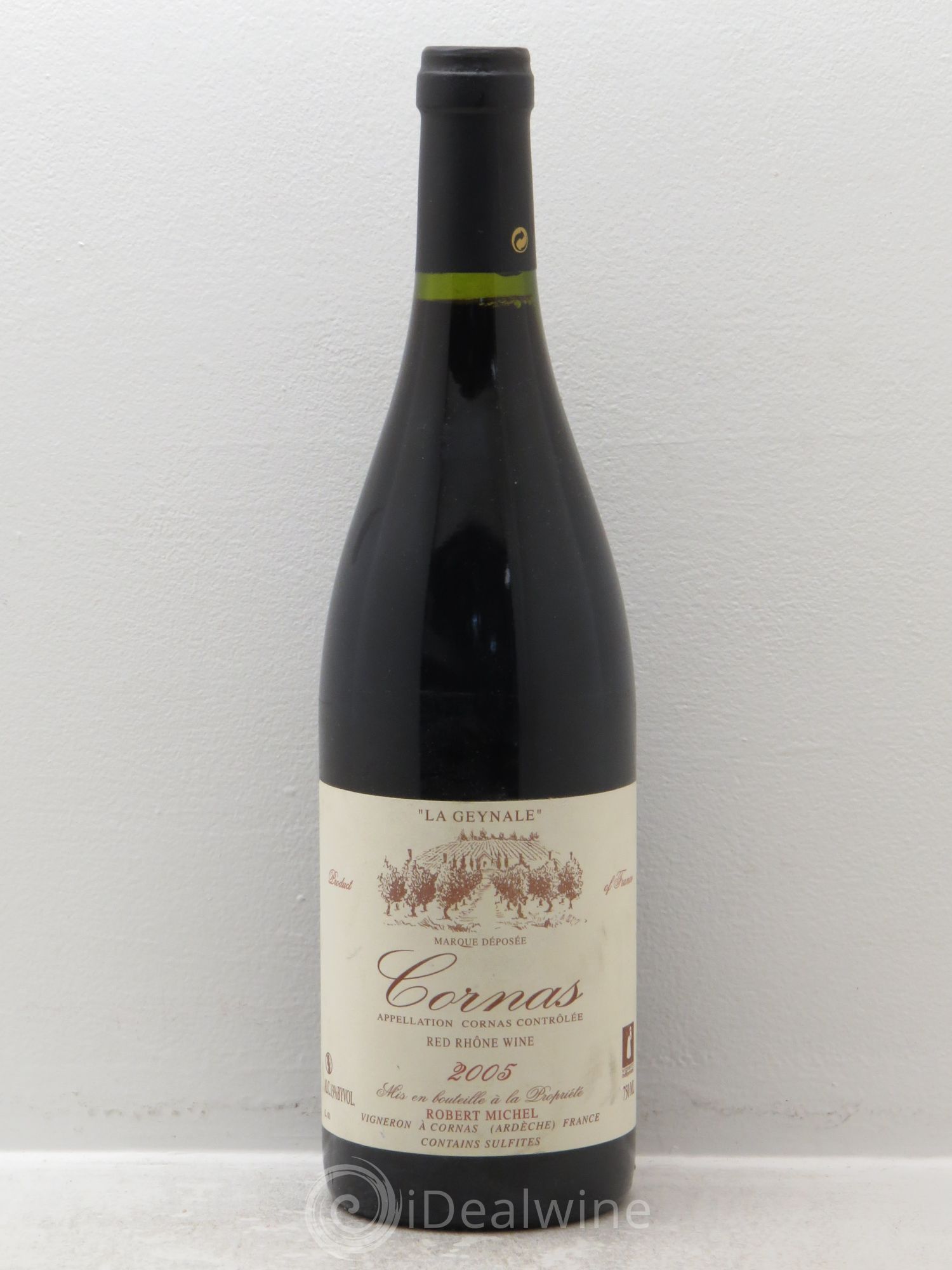 Cornas La Geynale Robert Michel 2005 - Lot de 1 bouteille - 0