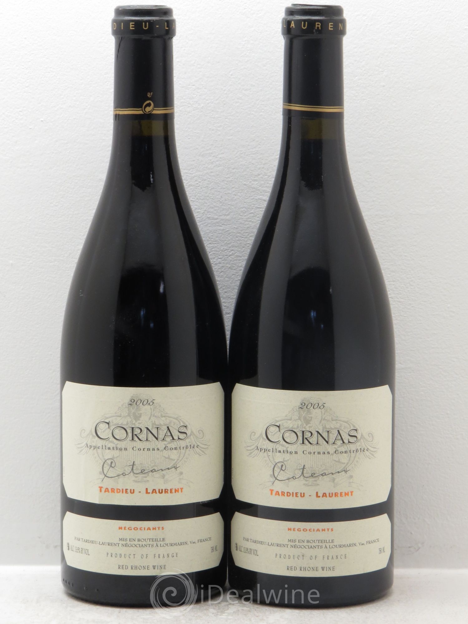 Cornas Coteaux Maison Tardieu-Laurent 2005 - Lot de 2 bouteilles - 0