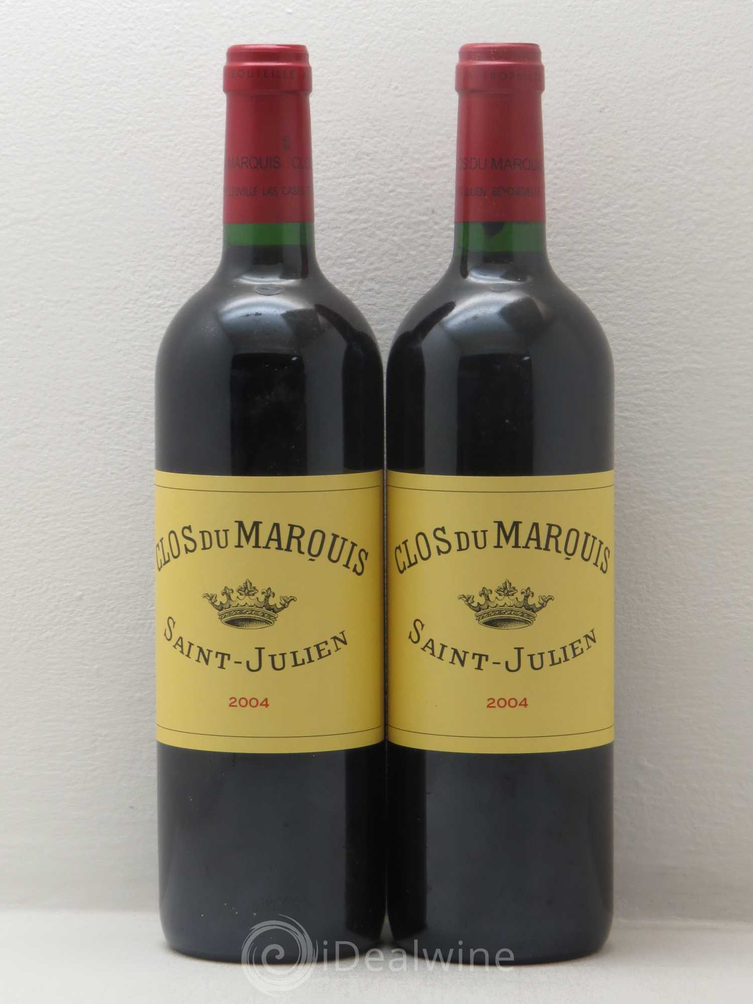 Clos du Marquis 2004 - Lot de 2 bouteilles - 0