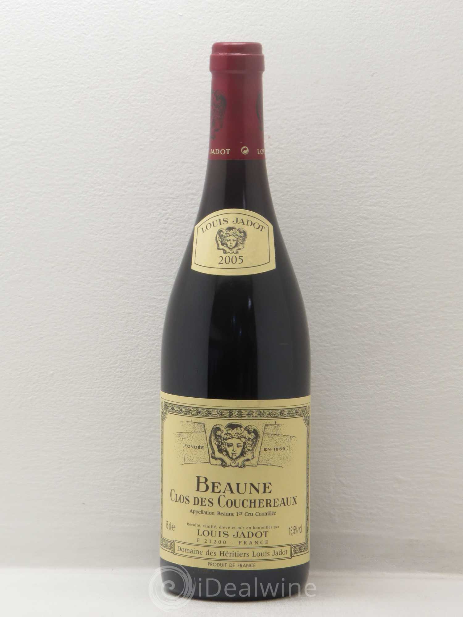 Beaune 1er Cru Les Couchereaux Domaine Louis Jadot 2005 - Posten von 1 Flasche - 0