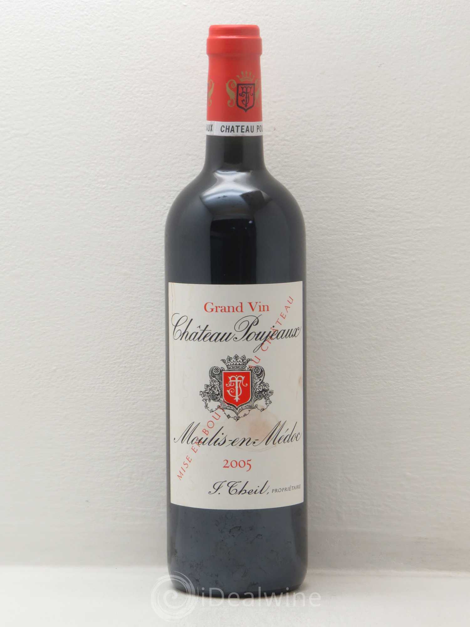 Château Poujeaux 2005 - Lot de 1 bouteille - 0