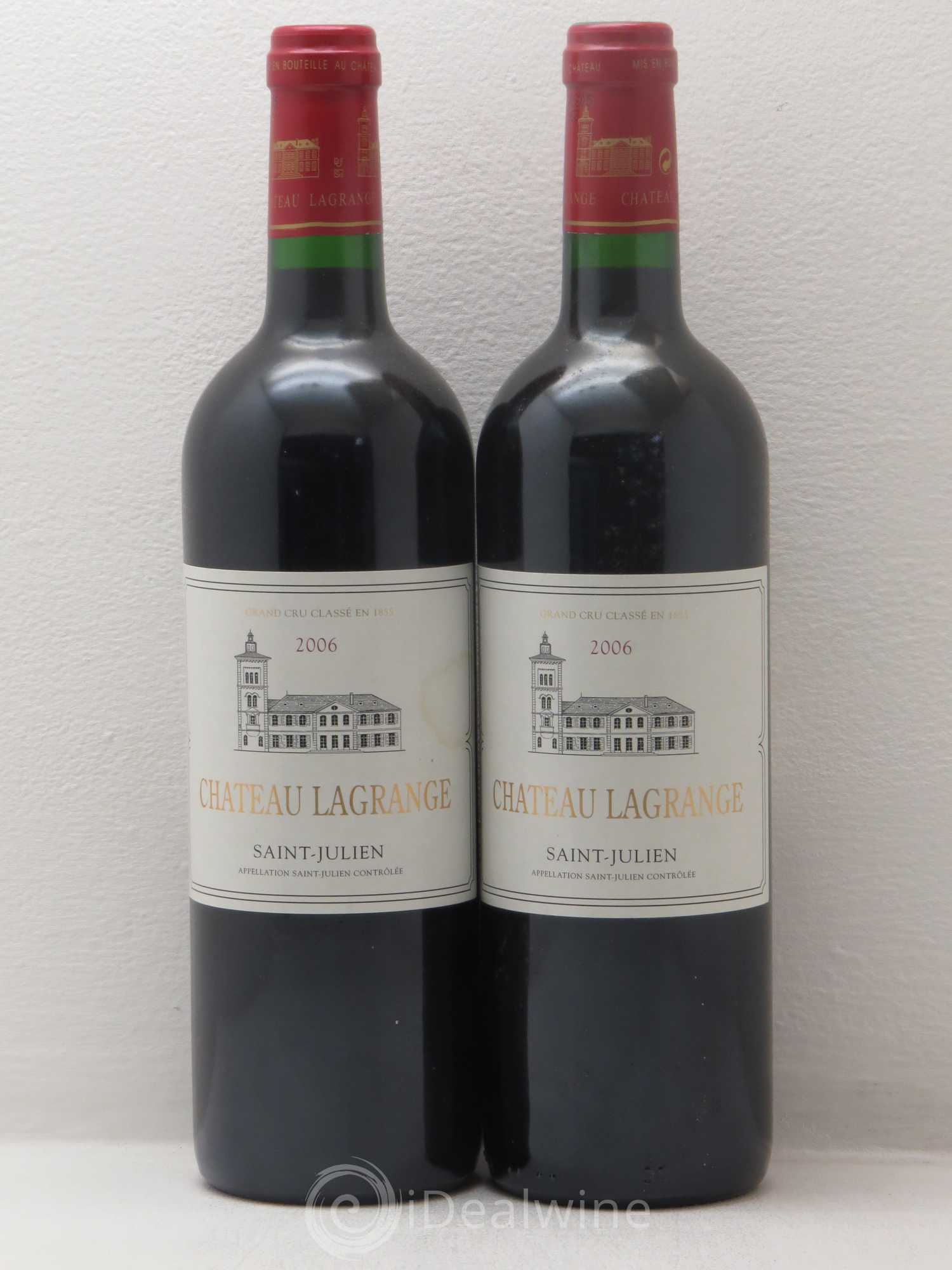 Château Lagrange 3ème Grand Cru Classé 2006 - Lot de 2 bouteilles - 0