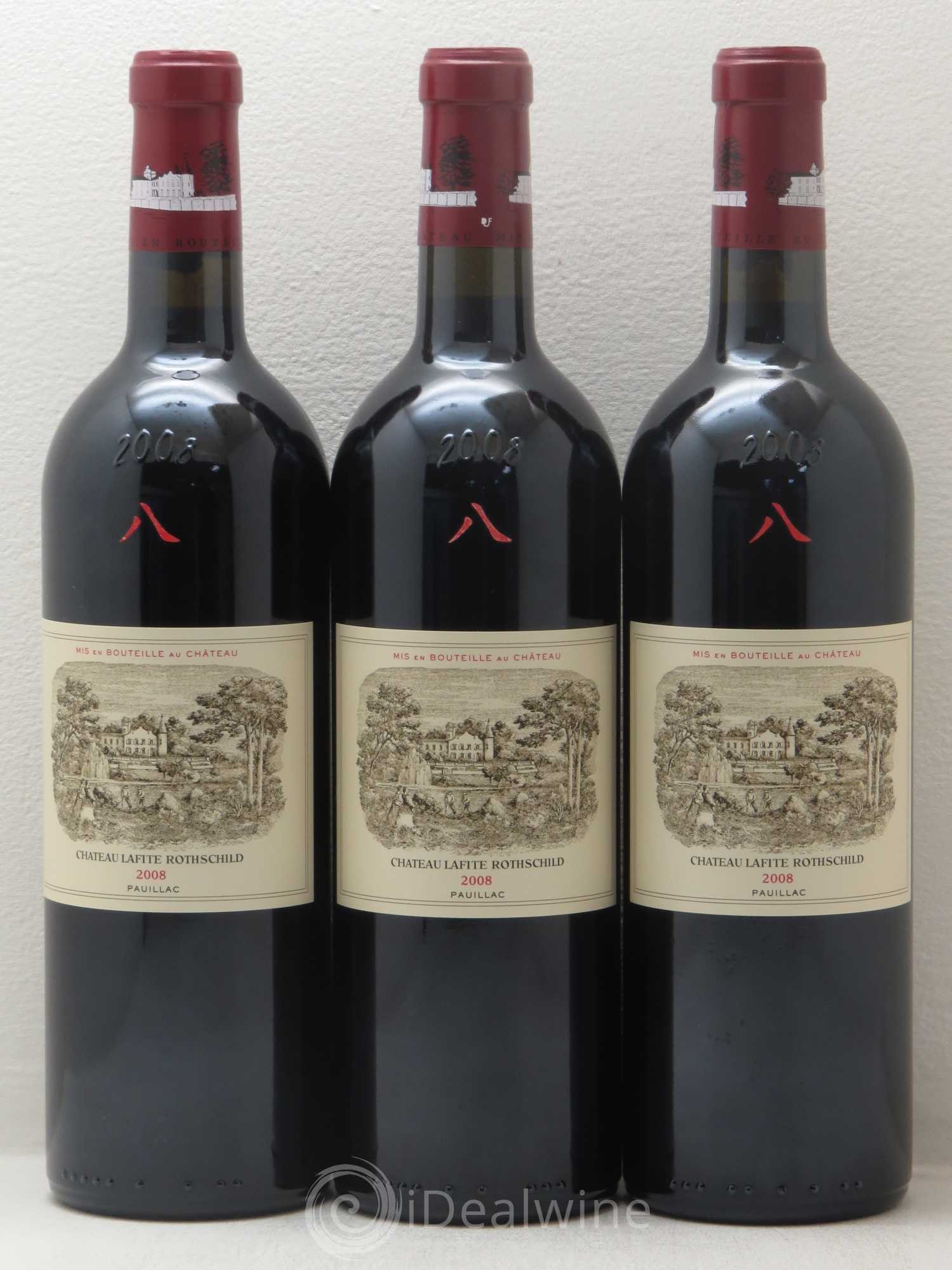 Château Lafite Rothschild 1er Grand Cru Classé 2008 - Lot de 6 bouteilles - 2