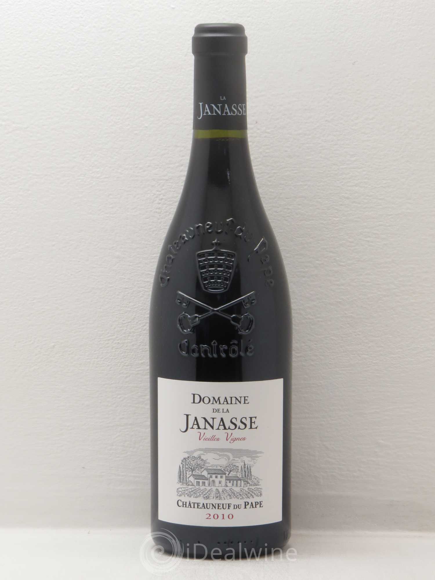 Châteauneuf-du-Pape Cuvée Vieilles Vignes La Janasse (Domaine de) 2010 - Lot de 1 bouteille - 0