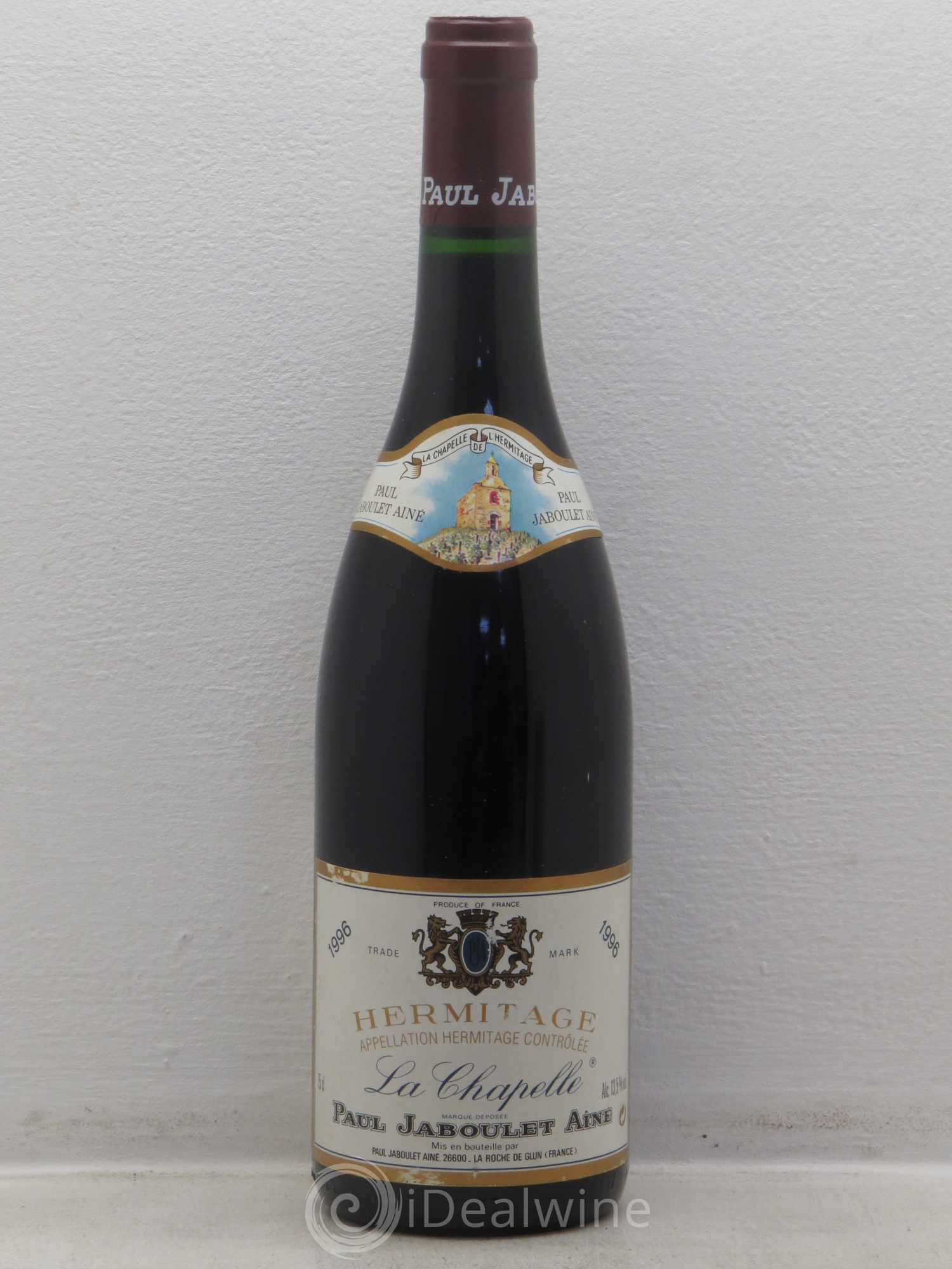 Hermitage La Chapelle Paul Jaboulet Ainé 1996 - Lot de 1 bouteille - 0