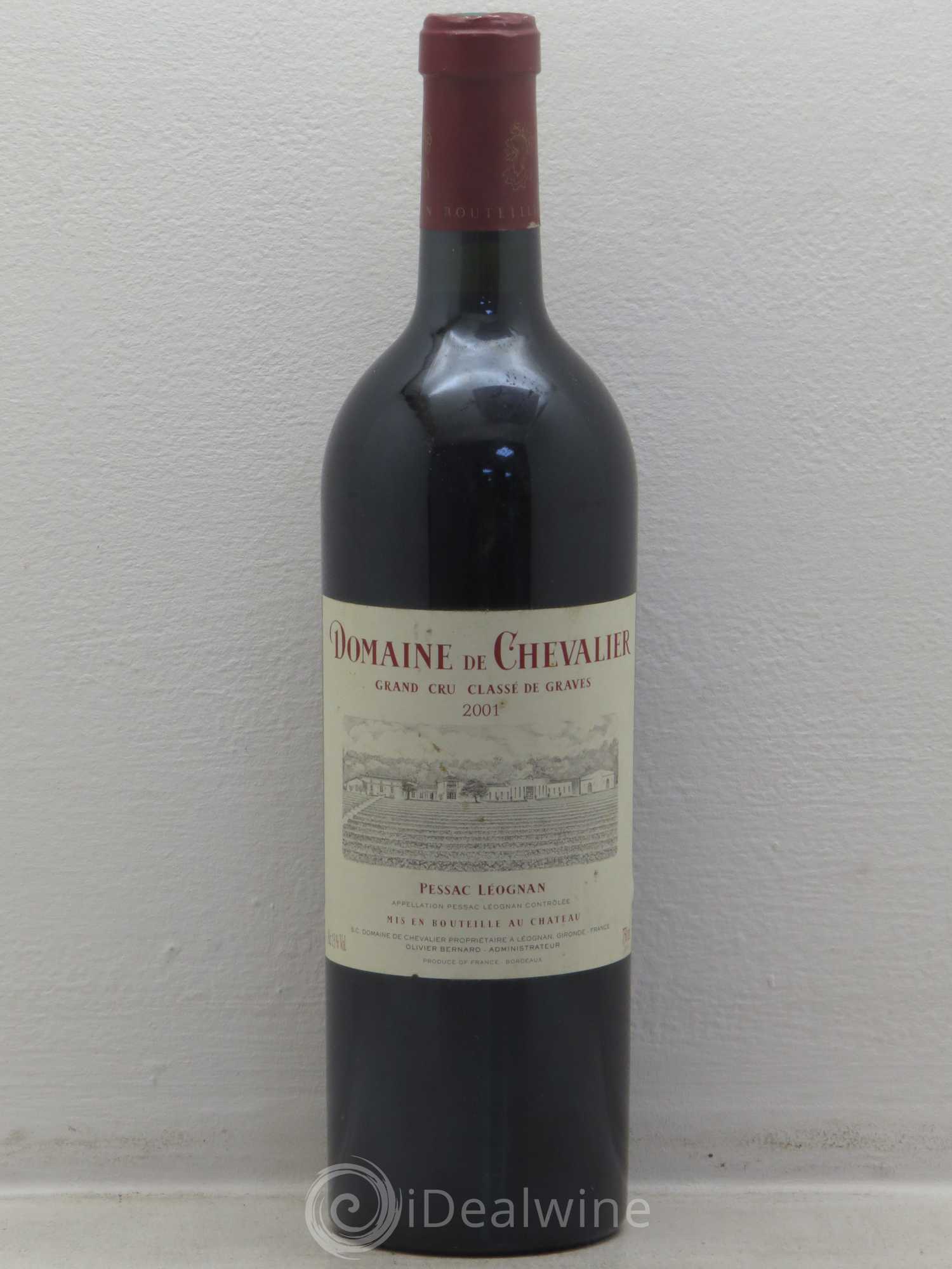 Domaine de Chevalier Cru Classé de Graves 2001 - Lot de 1 bouteille - 0