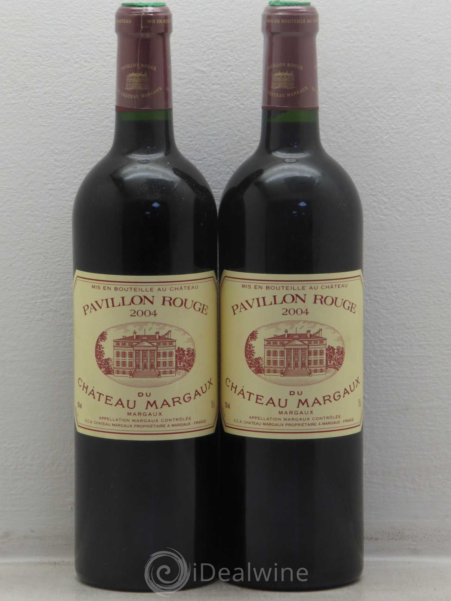 Pavillon Rouge du Château Margaux Second Vin 2004 - Lot de 2 bouteilles - 0