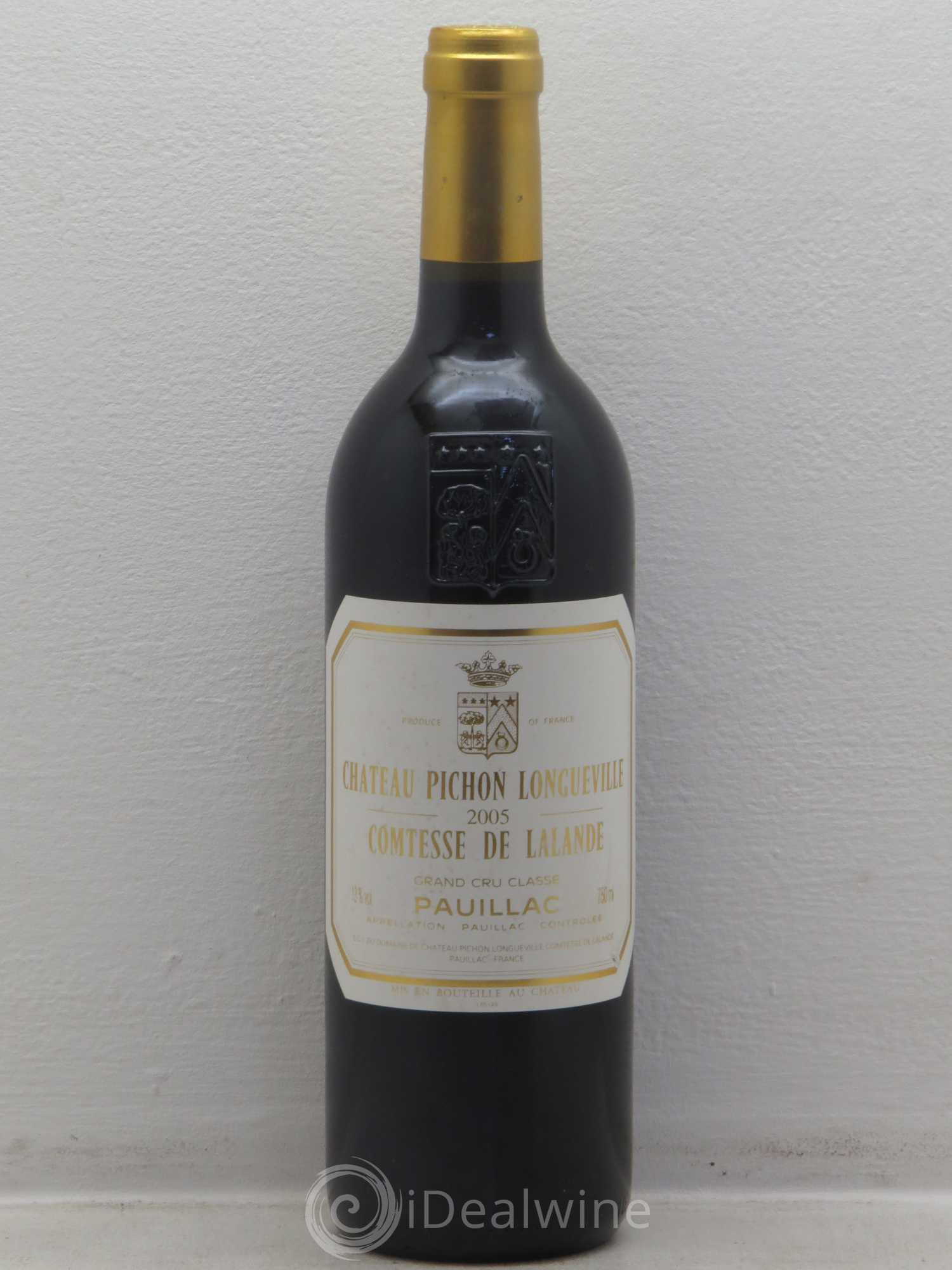 Château Pichon Longueville Comtesse de Lalande 2ème Grand Cru Classé 2005 - Lot de 1 bouteille - 0