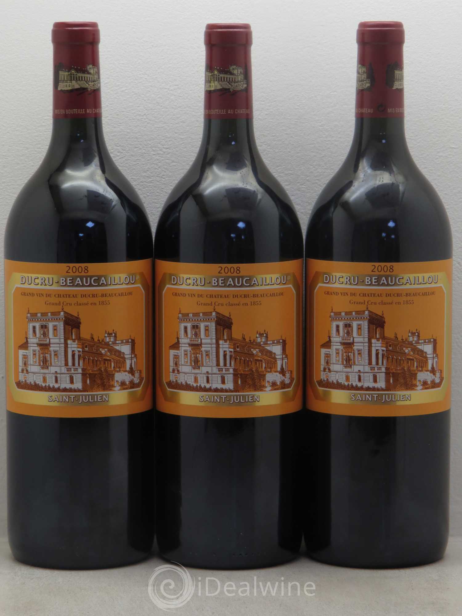 Château Ducru Beaucaillou 2ème Grand Cru Classé 2008 - Lot de 3 magnums - 0