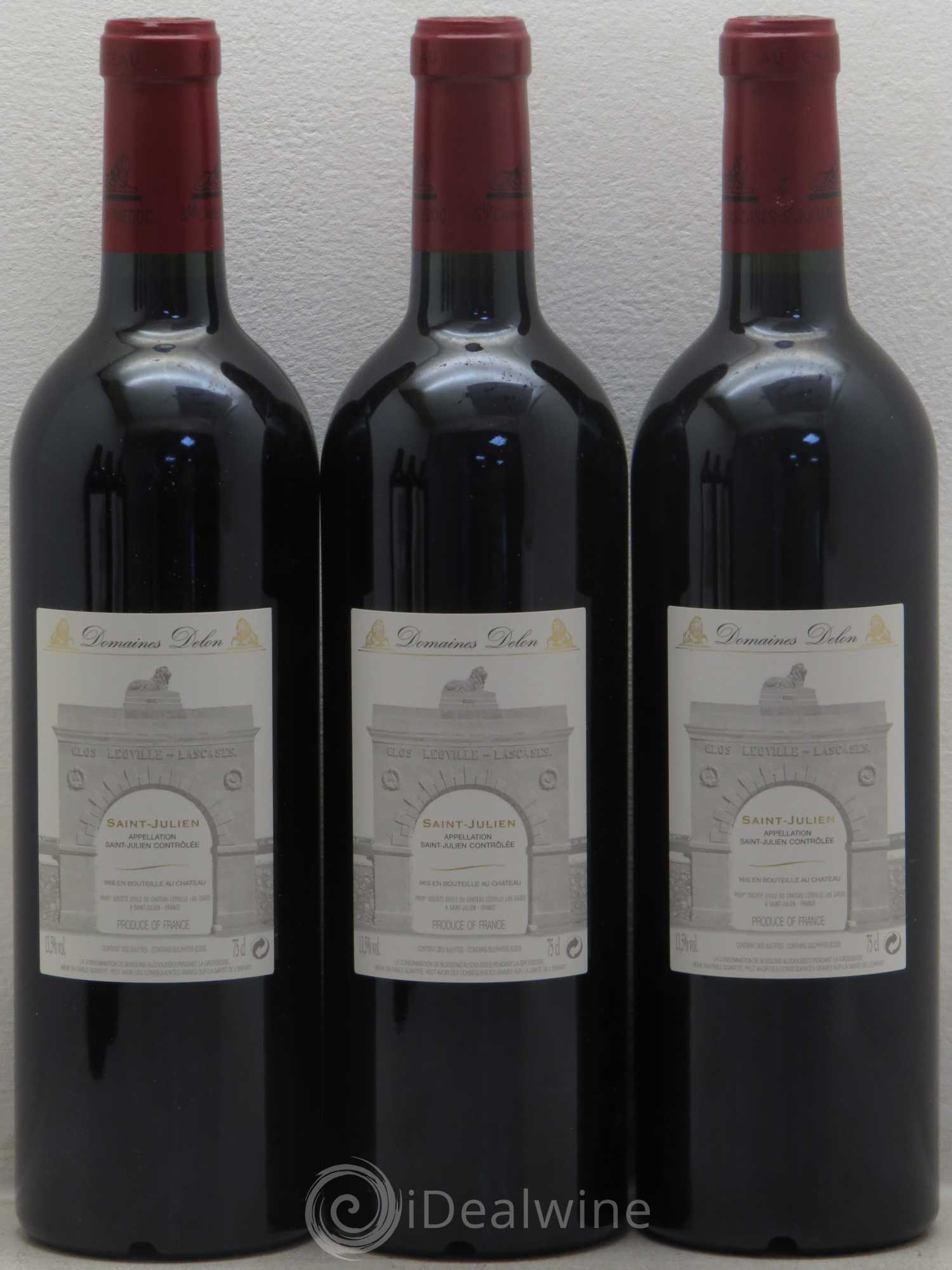 Château Léoville Las Cases 2ème Grand Cru Classé 2008 - Lot de 6 bouteilles - 2