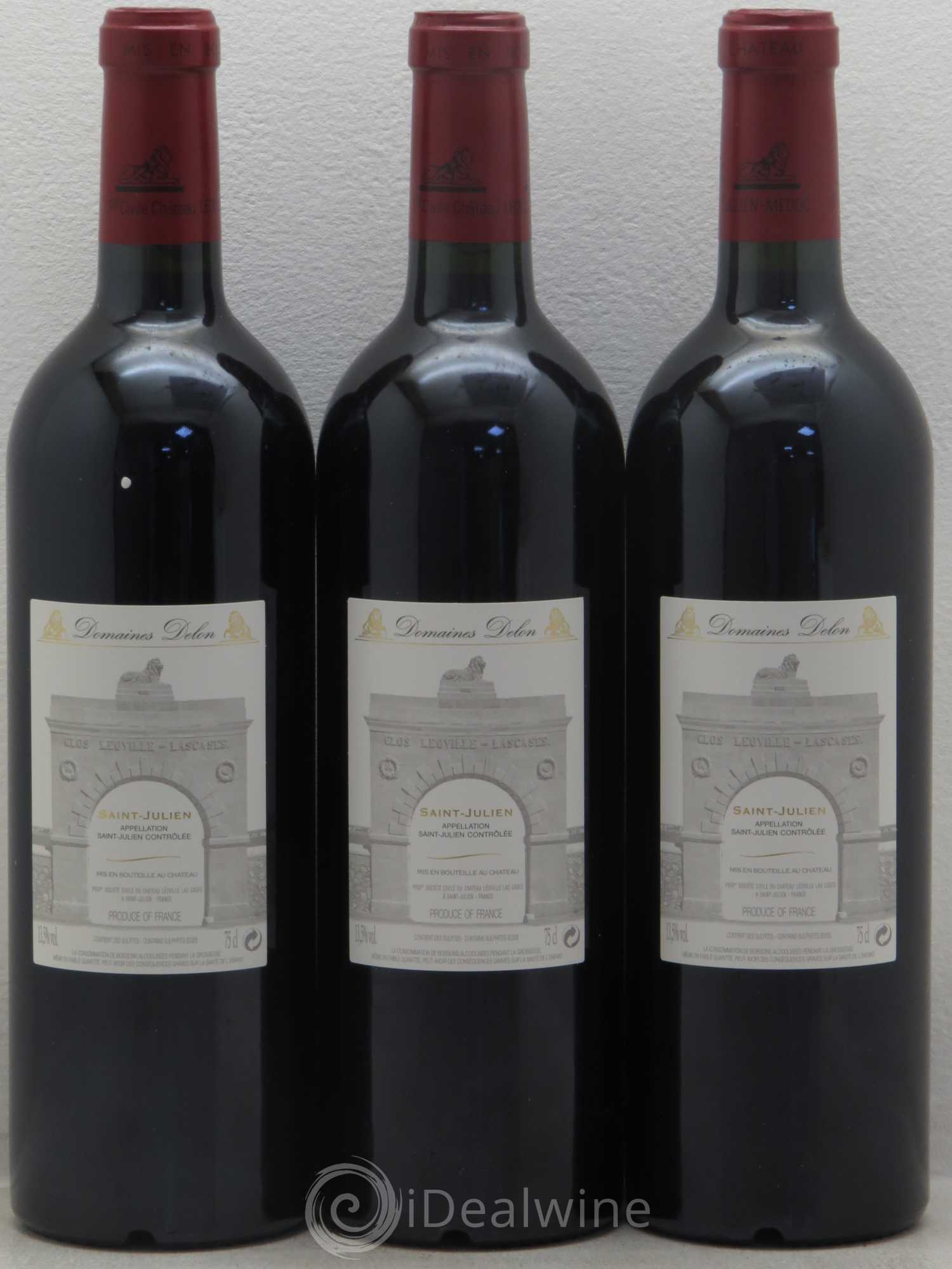 Château Léoville Las Cases 2ème Grand Cru Classé 2008 - Lot de 6 bouteilles - 4
