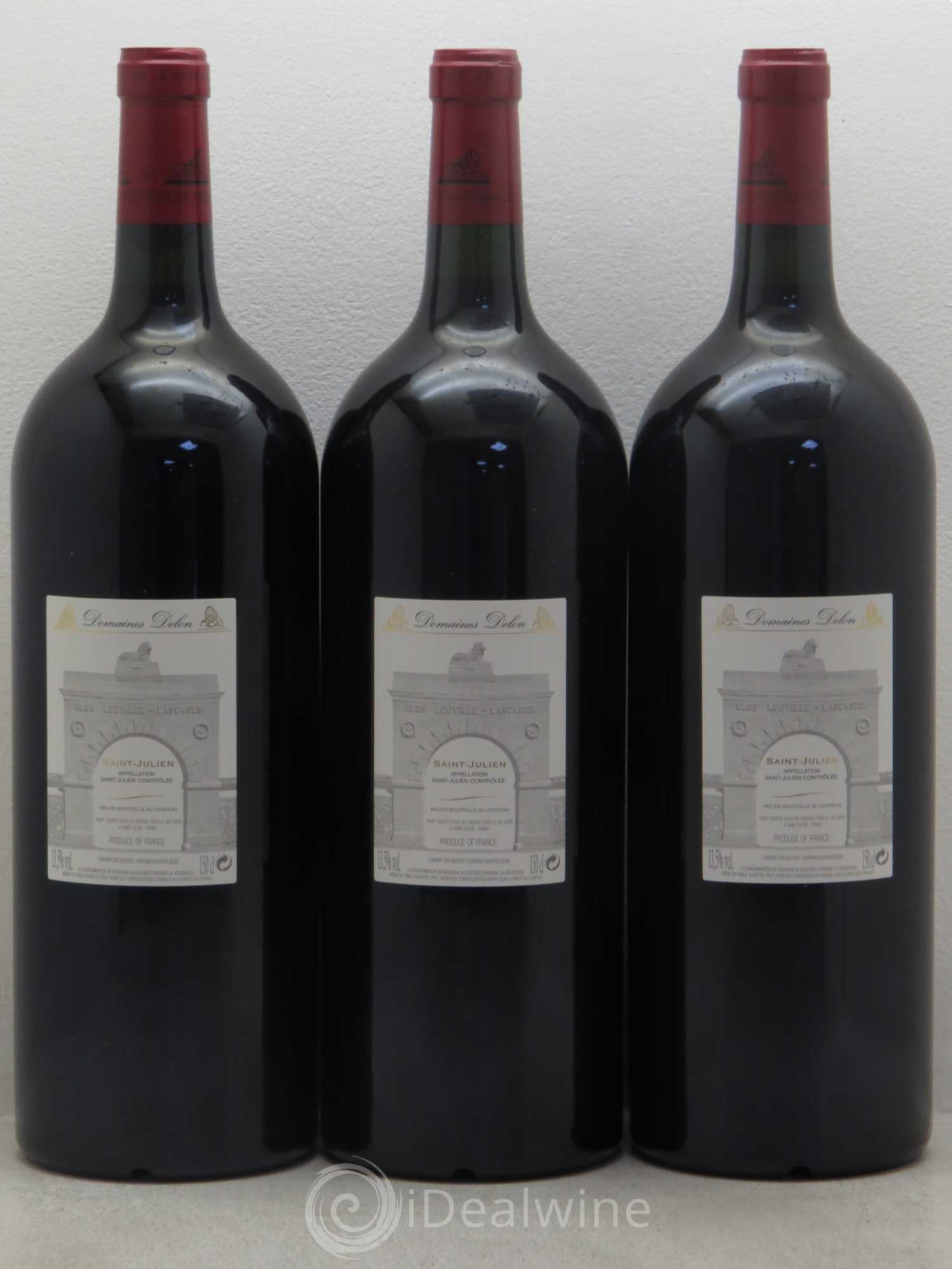 Château Léoville Las Cases 2ème Grand Cru Classé 2008 - Lot de 3 magnums - 1