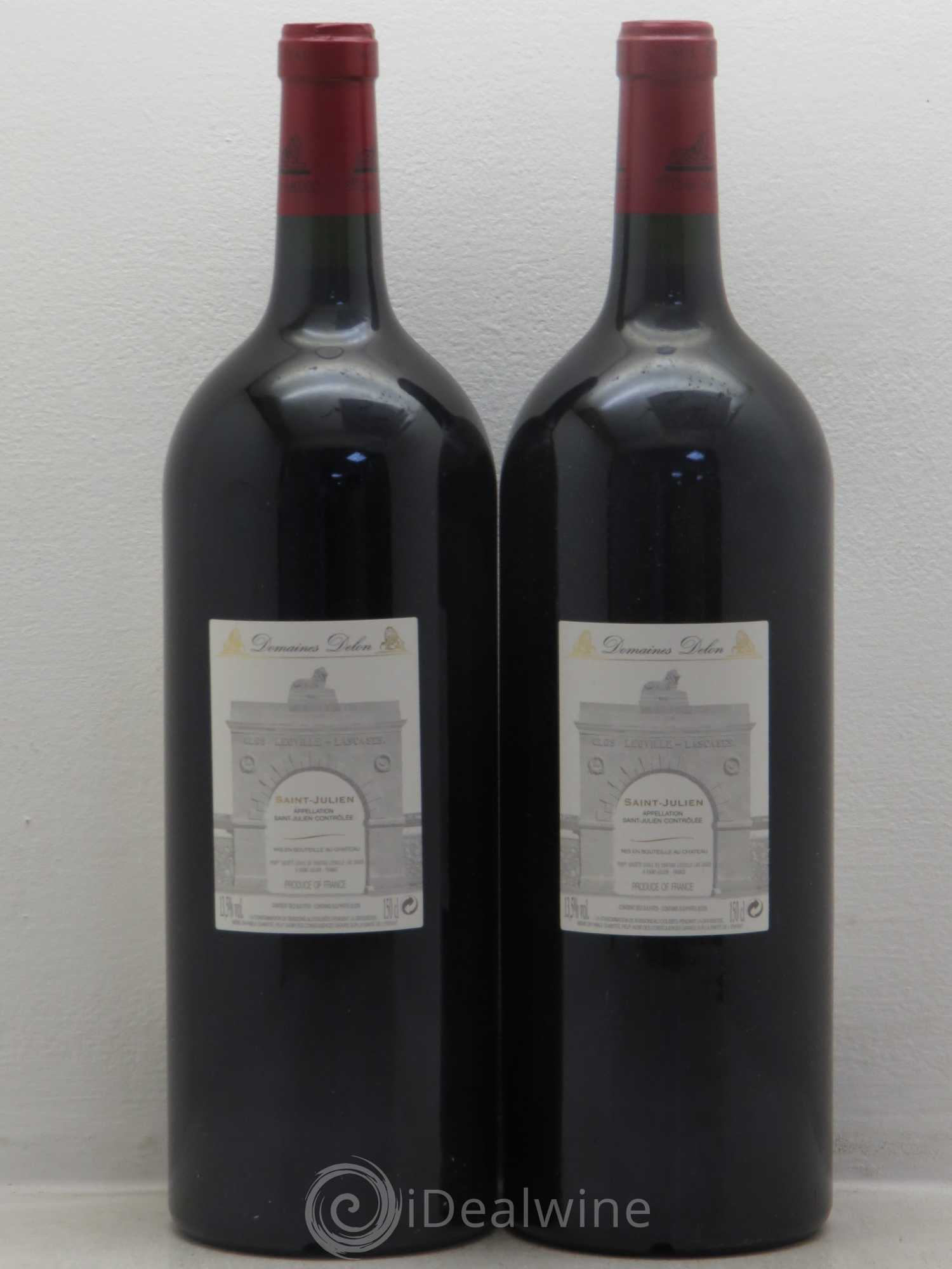 Château Léoville Las Cases 2ème Grand Cru Classé 2008 - Lot de 2 magnums - 1