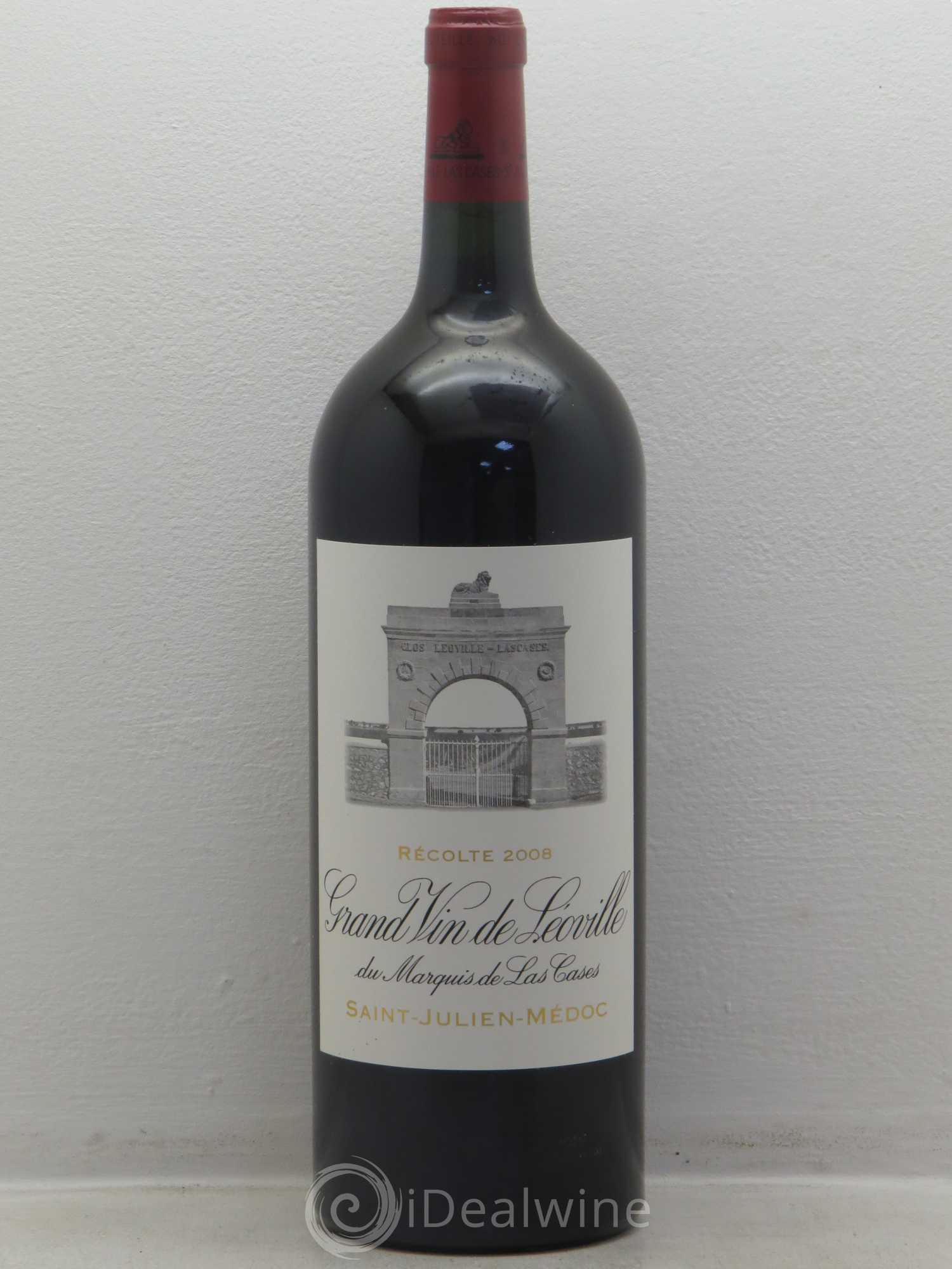 Château Léoville Las Cases 2ème Grand Cru Classé 2008 - Lot de 1 magnum - 0