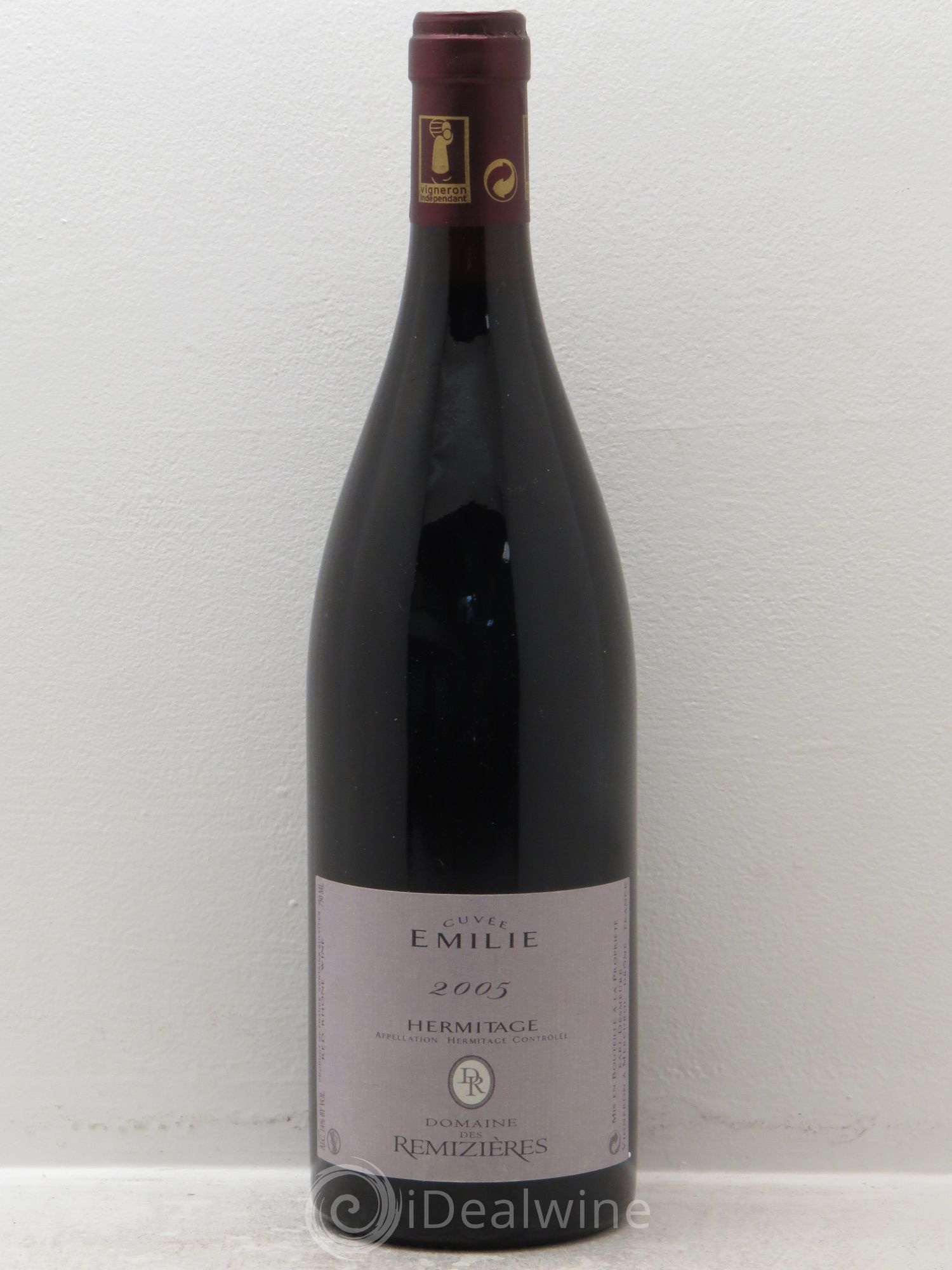 Hermitage Cuvée Emilie Rémizières (Domaine des) 2005 - Lot de 1 bouteille - 0