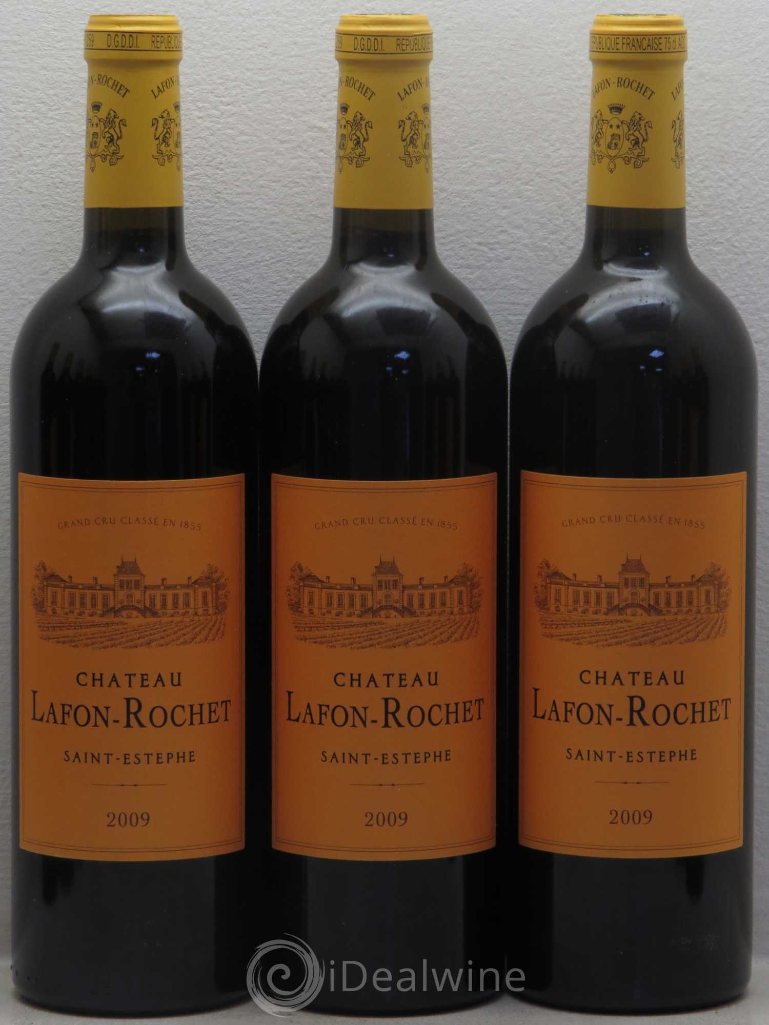Château Lafon Rochet 4ème Grand Cru Classé 2009 - Lot de 12 bouteilles - 1