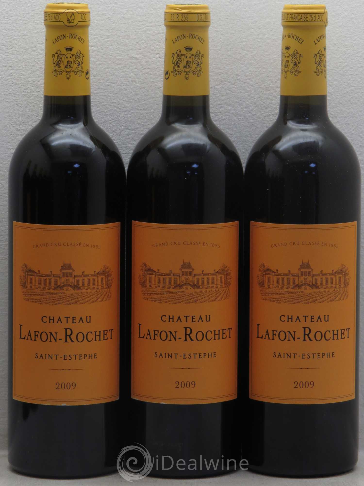 Château Lafon Rochet 4ème Grand Cru Classé 2009 - Lot de 12 bouteilles - 2