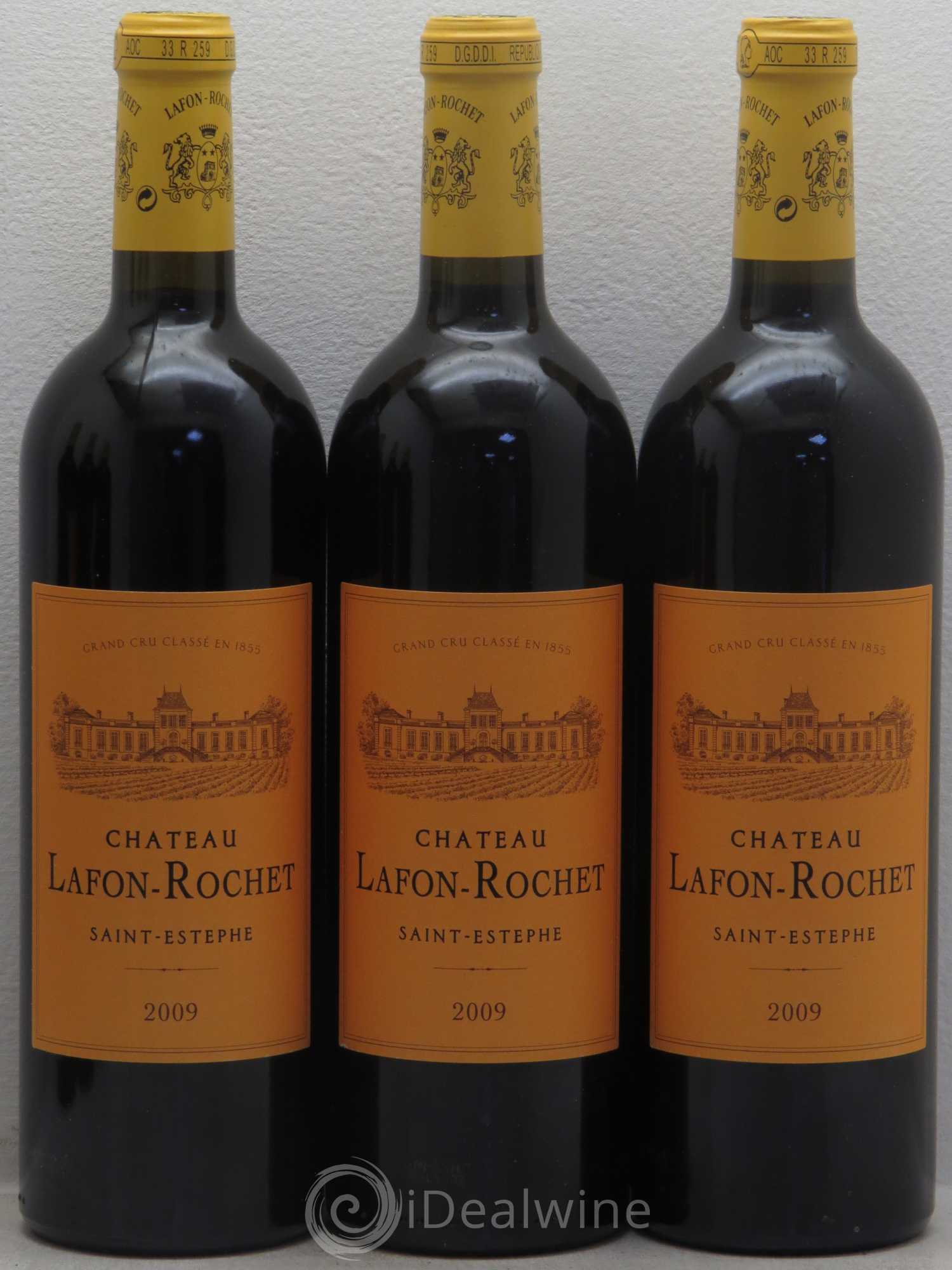 Château Lafon Rochet 4ème Grand Cru Classé 2009 - Lot de 12 bouteilles - 3