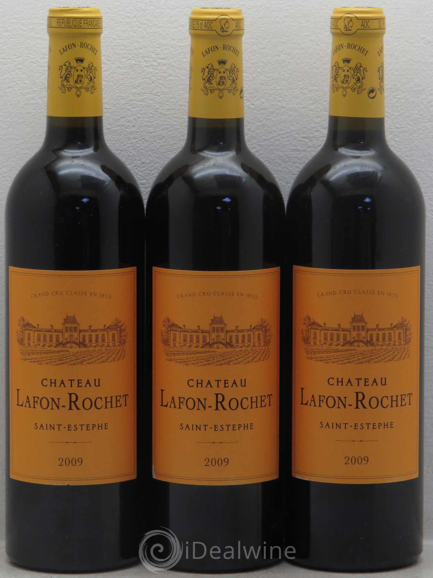 Château Lafon Rochet 4ème Grand Cru Classé 2009 - Lot de 12 bouteilles - 4
