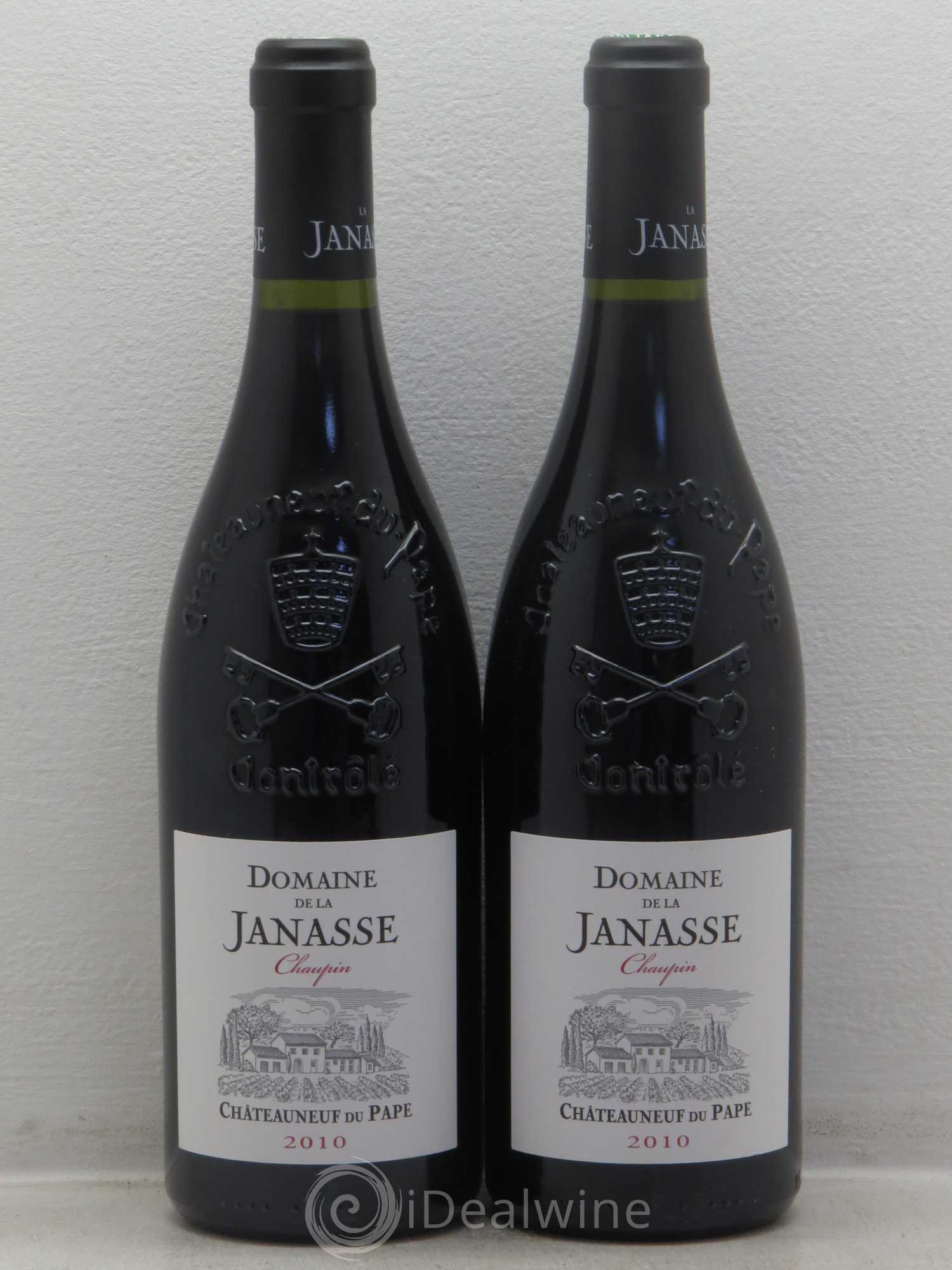 Châteauneuf-du-Pape Cuvée Chaupin La Janasse (Domaine de) 2010 - Lot de 2 bouteilles - 0