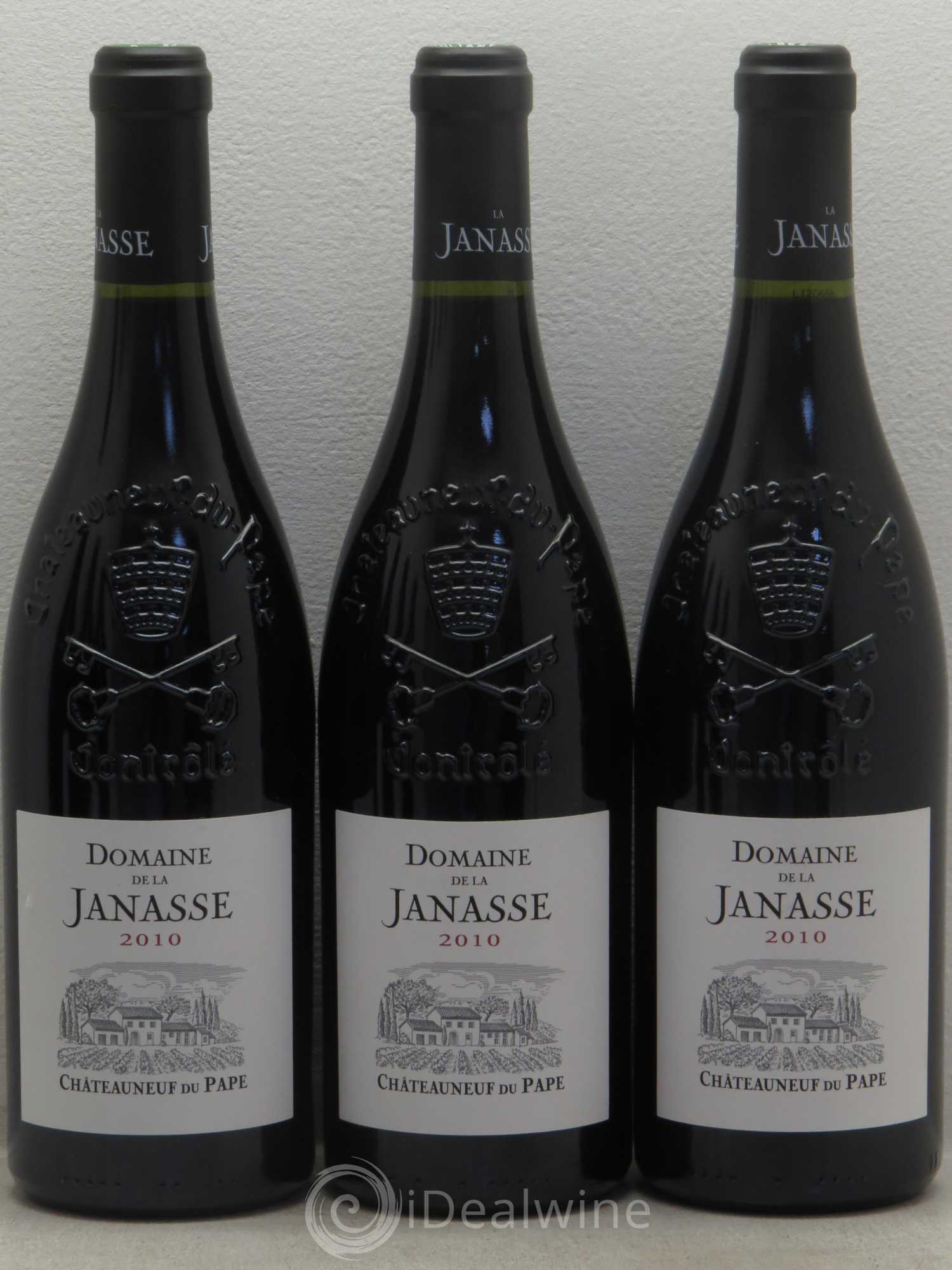 Châteauneuf-du-Pape La Janasse (Domaine de) 2010 - Lot de 6 bouteilles - 1