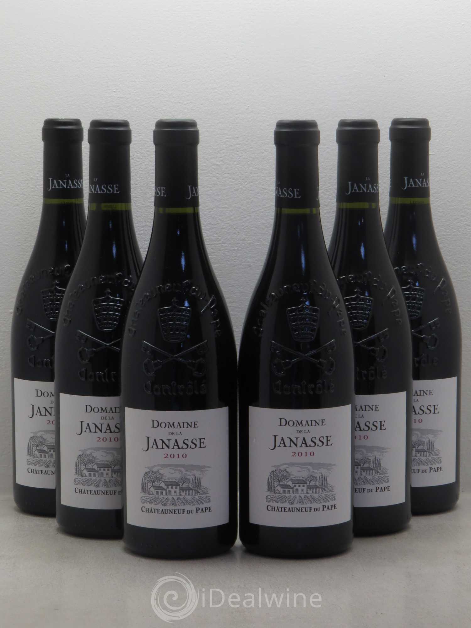 Châteauneuf-du-Pape La Janasse (Domaine de) 2010 - Lot de 6 bouteilles - 0