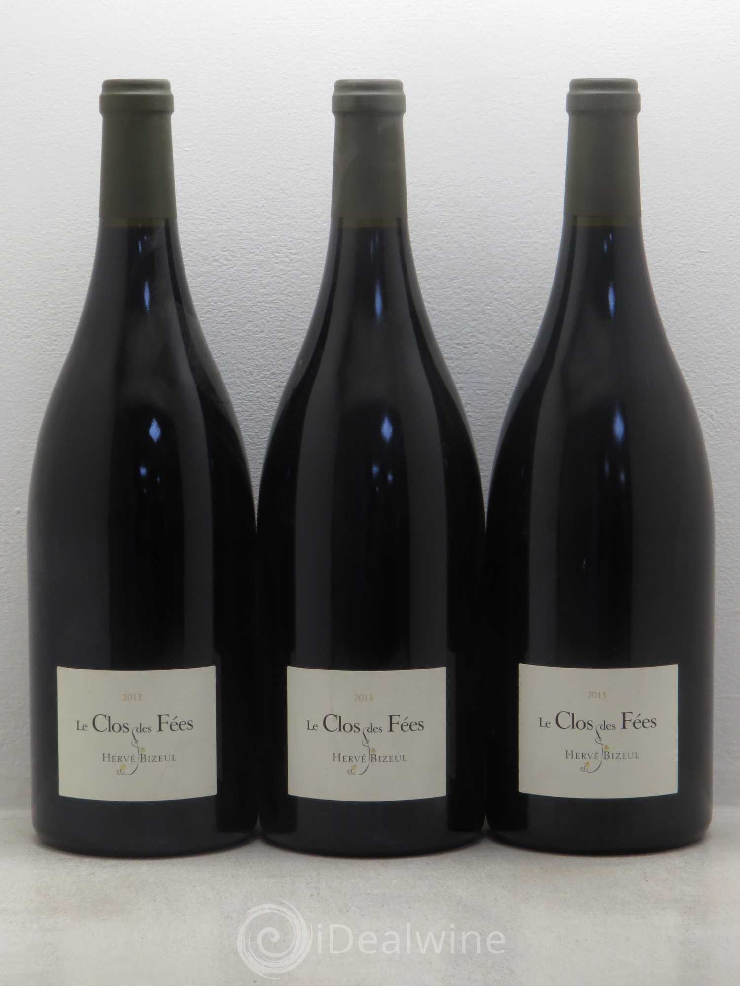 Côtes du Roussillon Villages Clos des Fées Hervé Bizeul 2013 - Posten von 3 Magnum - 0
