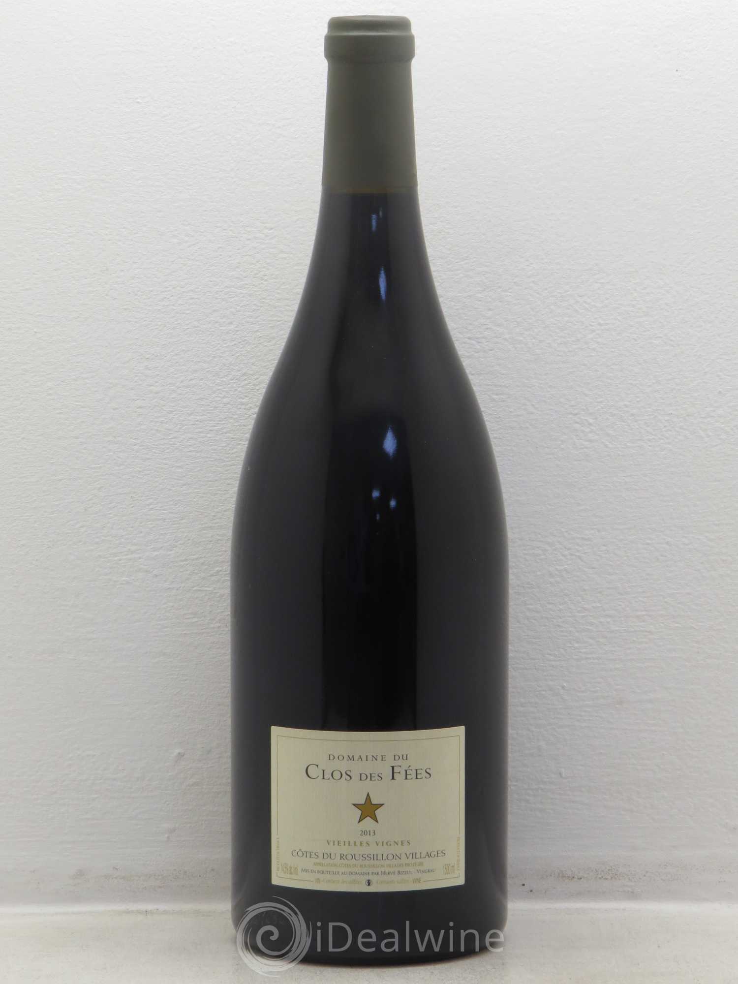 Côtes du Roussillon Villages Clos des Fées Vieilles vignes Hervé Bizeul 2013 - Lot de 1 magnum - 0