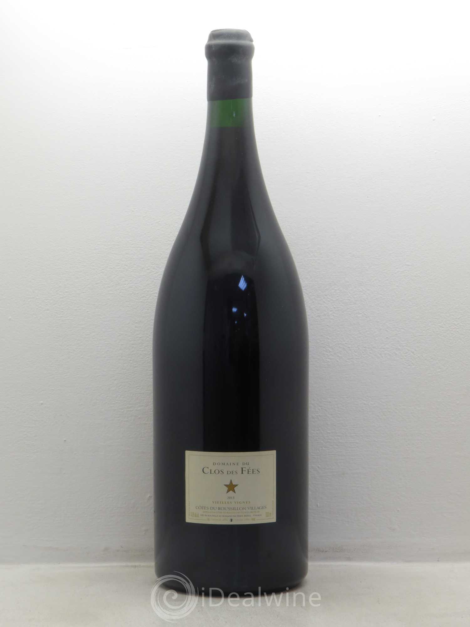 Côtes du Roussillon Villages Clos des Fées Vieilles vignes Hervé Bizeul 2013 - Lot de 1 double magnum - 0