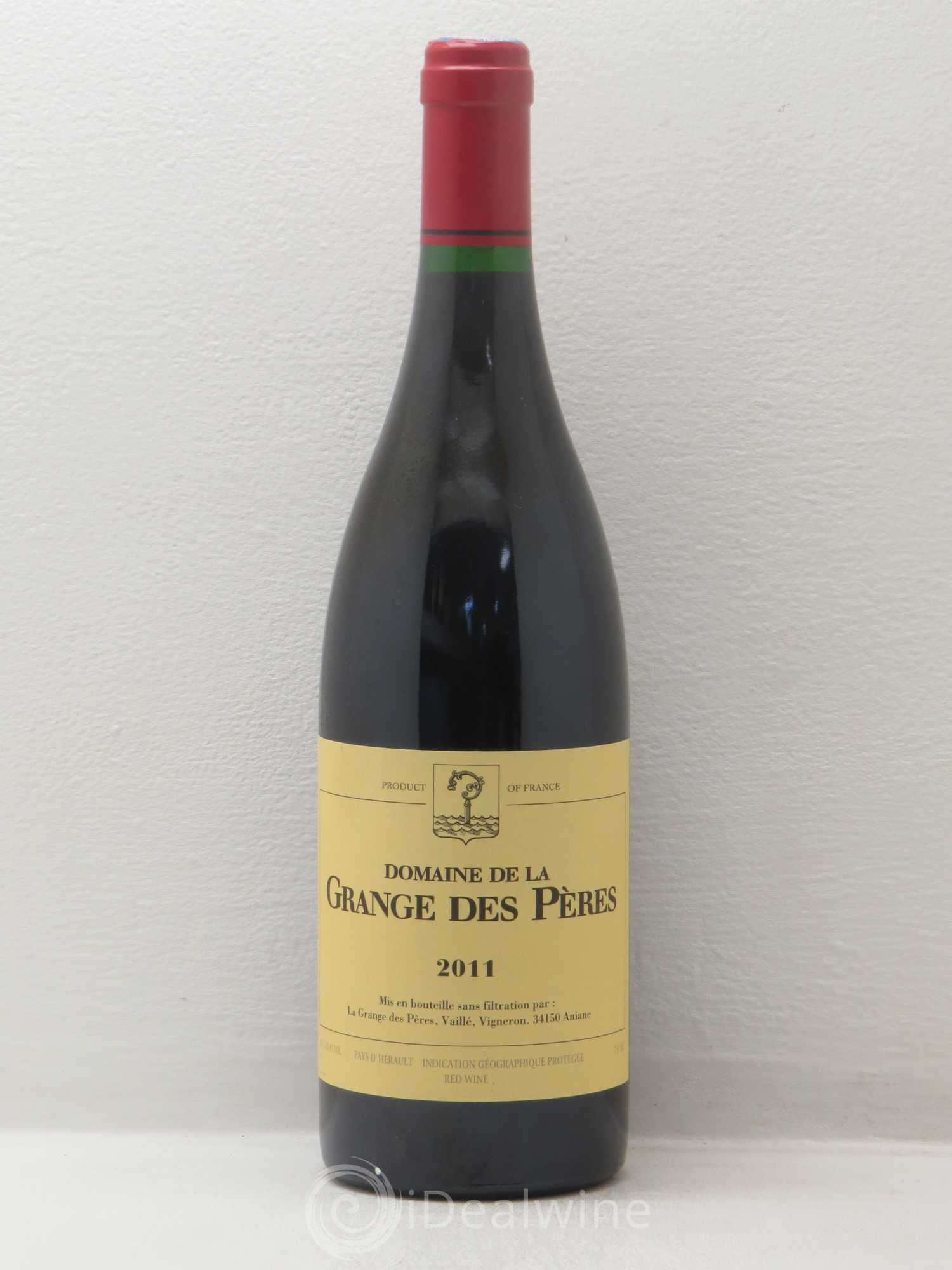 Pays d'Hérault Grange des Pères Laurent Vaillé 2011 - Lot de 1 bouteille - 0