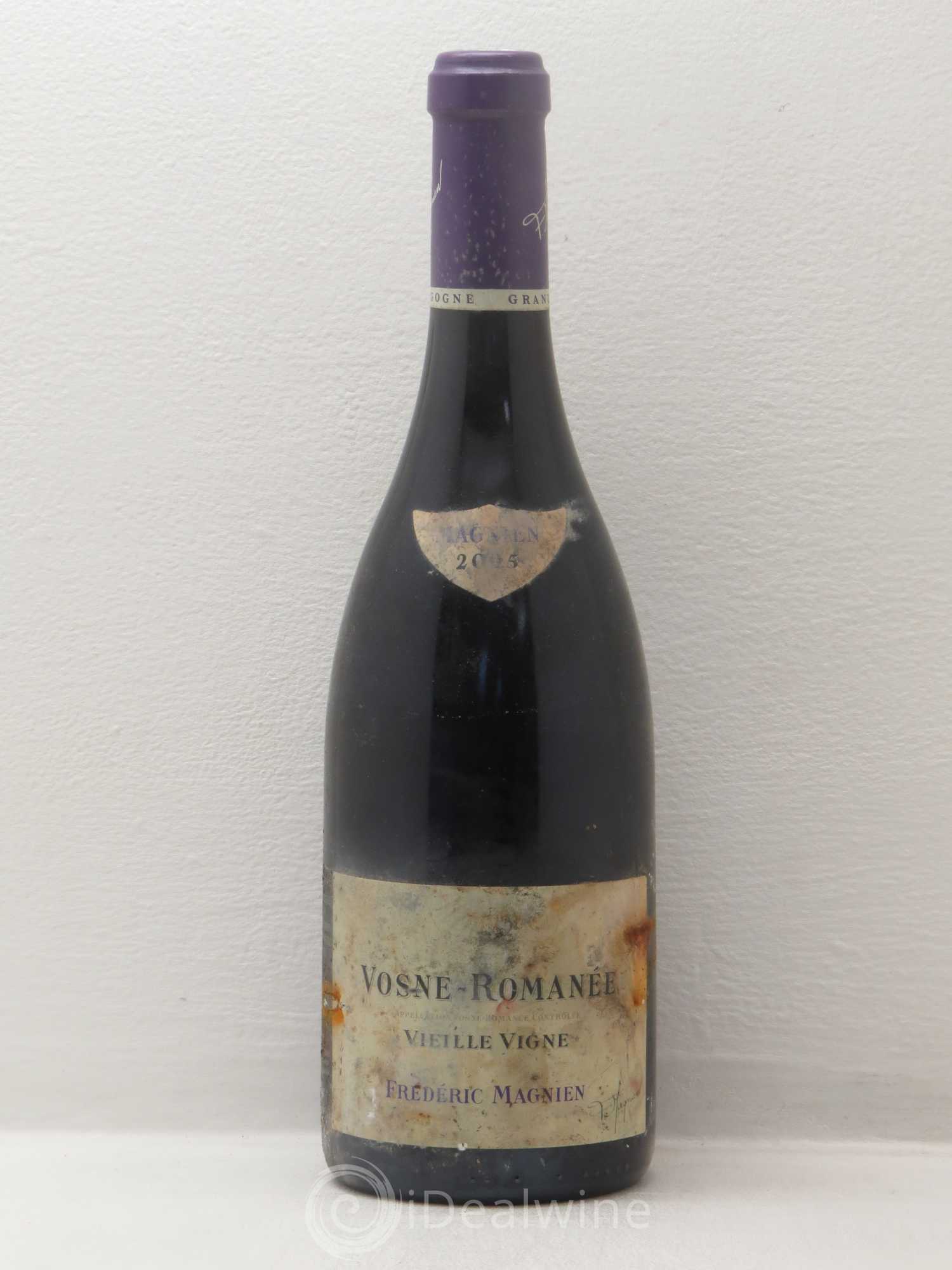 Vosne-Romanée Vieilles Vignes - F.Magnien 2005 - Posten von 1 Flasche - 0