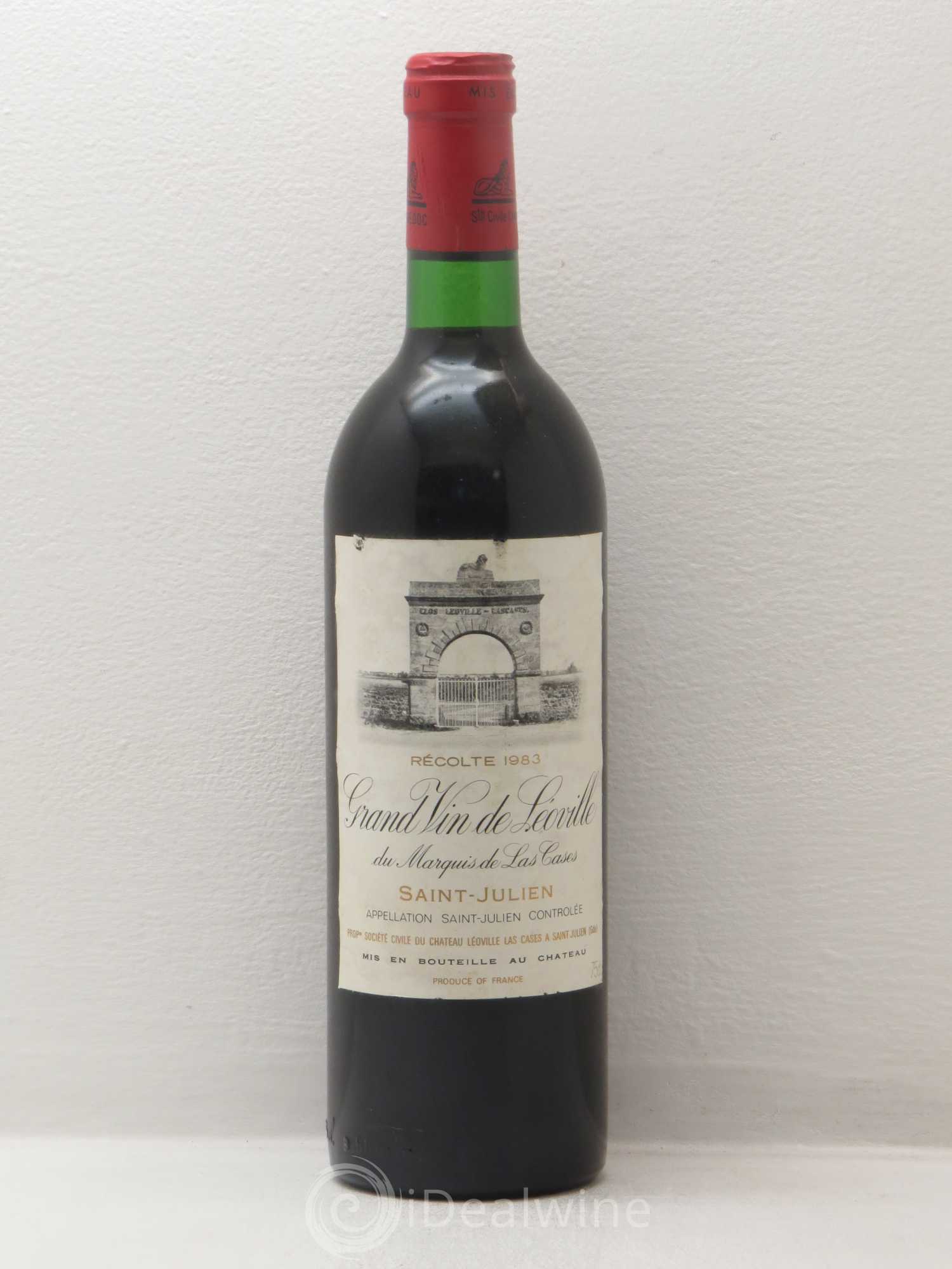 Château Léoville Las Cases 2ème Grand Cru Classé 1983 - Lot de 1 bouteille - 0