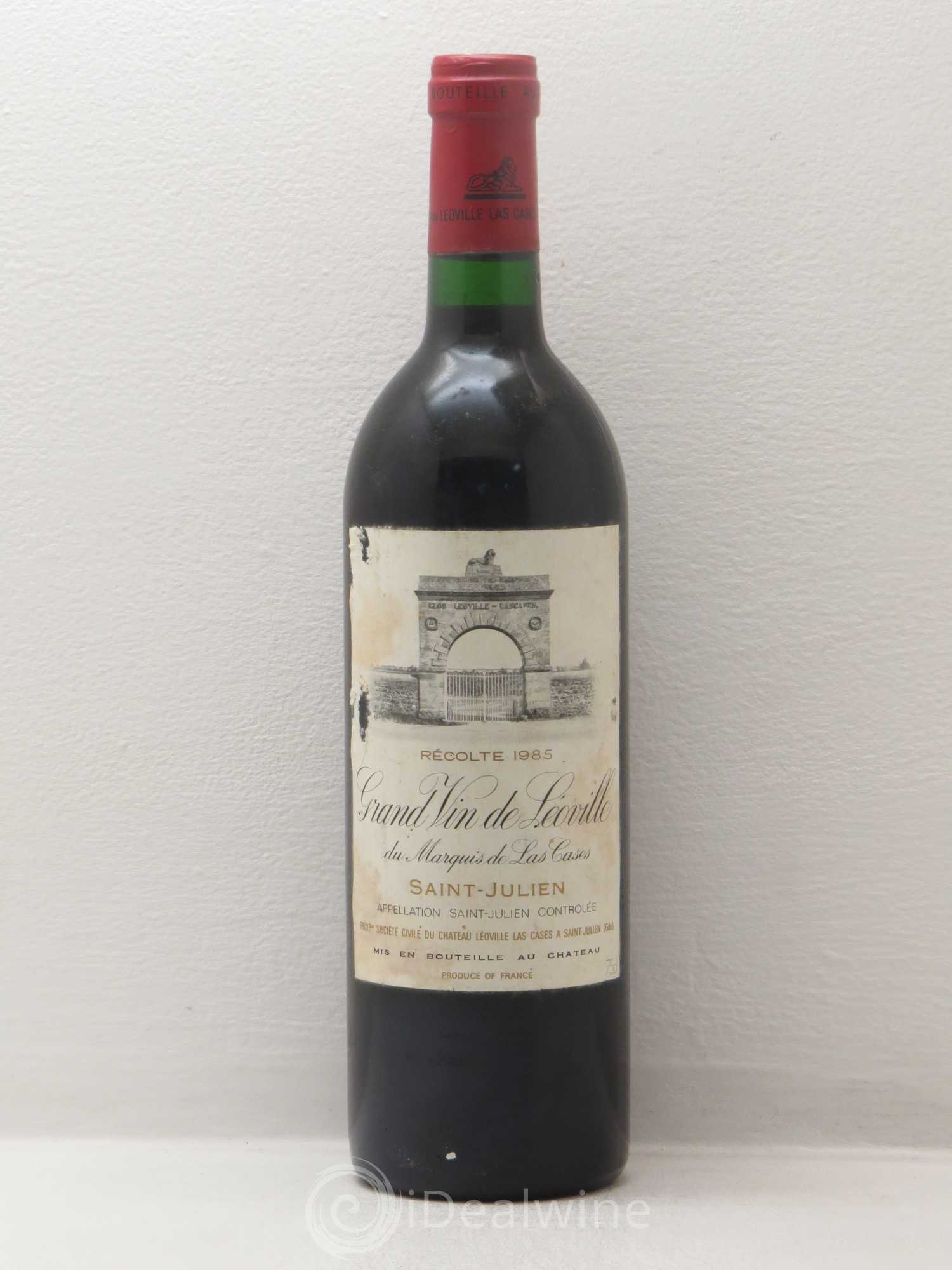 Château Léoville Las Cases 2ème Grand Cru Classé 1985 - Lot de 1 bouteille - 0