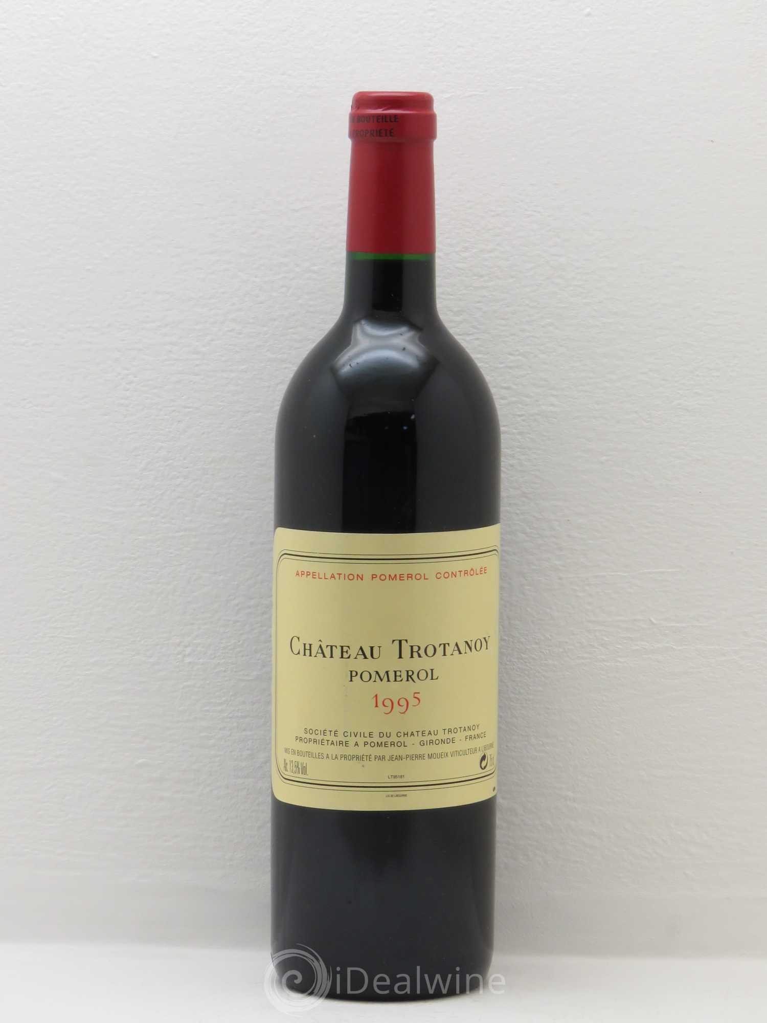 Château Trotanoy 1995 - Lot de 1 bouteille - 0