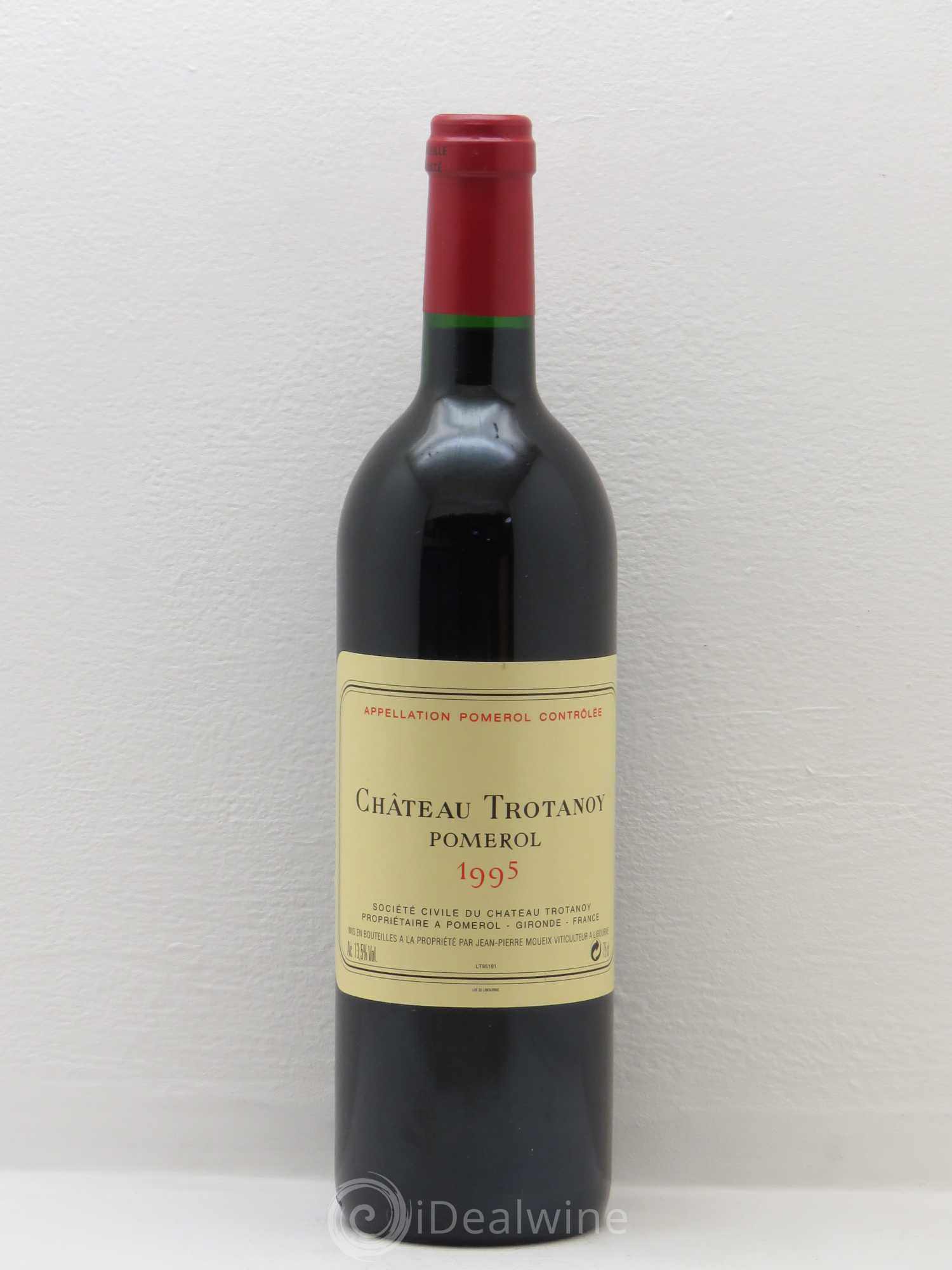 Château Trotanoy 1995 - Lot de 1 bouteille - 0