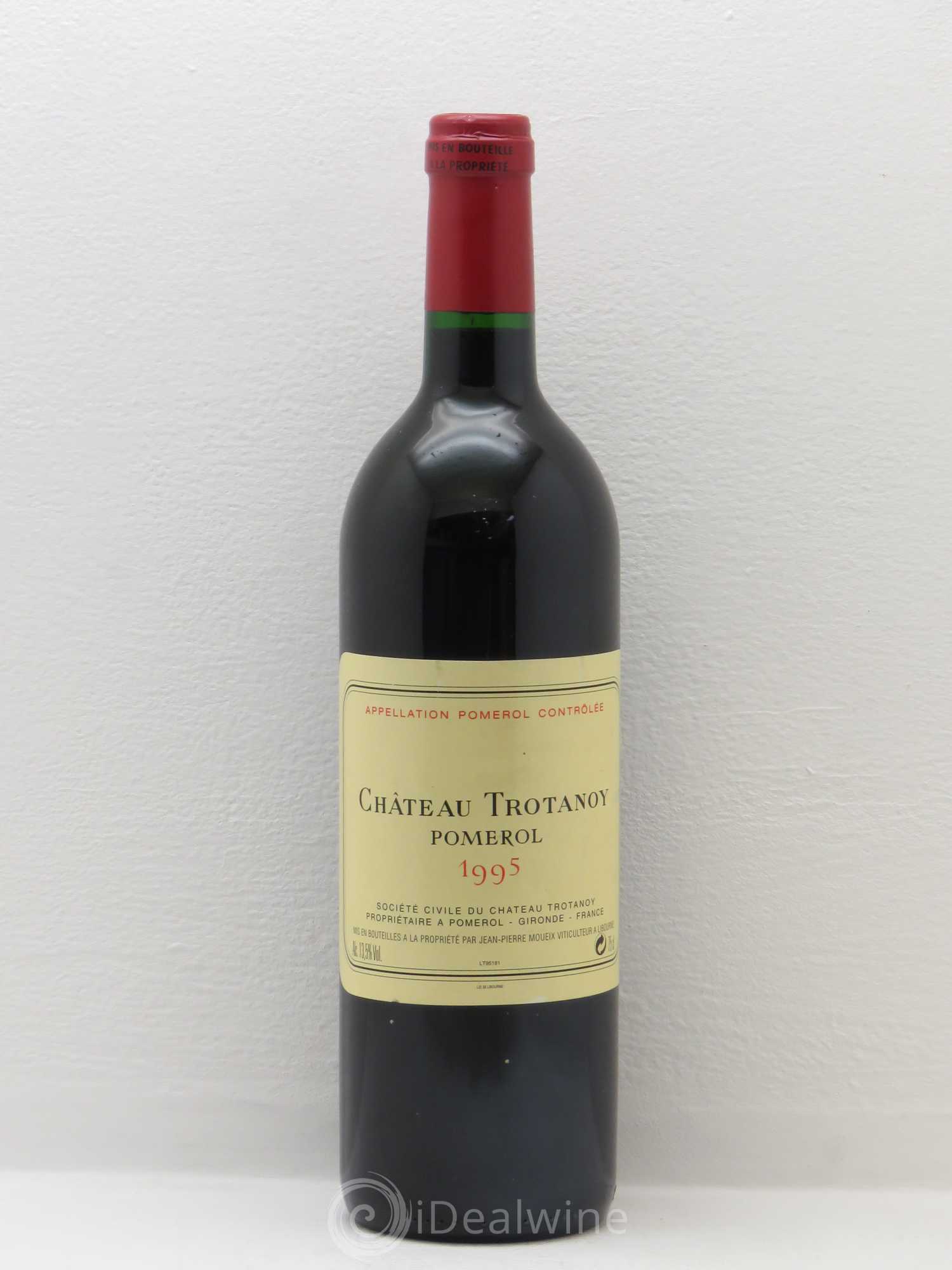 Château Trotanoy 1995 - Lot de 1 bouteille - 0