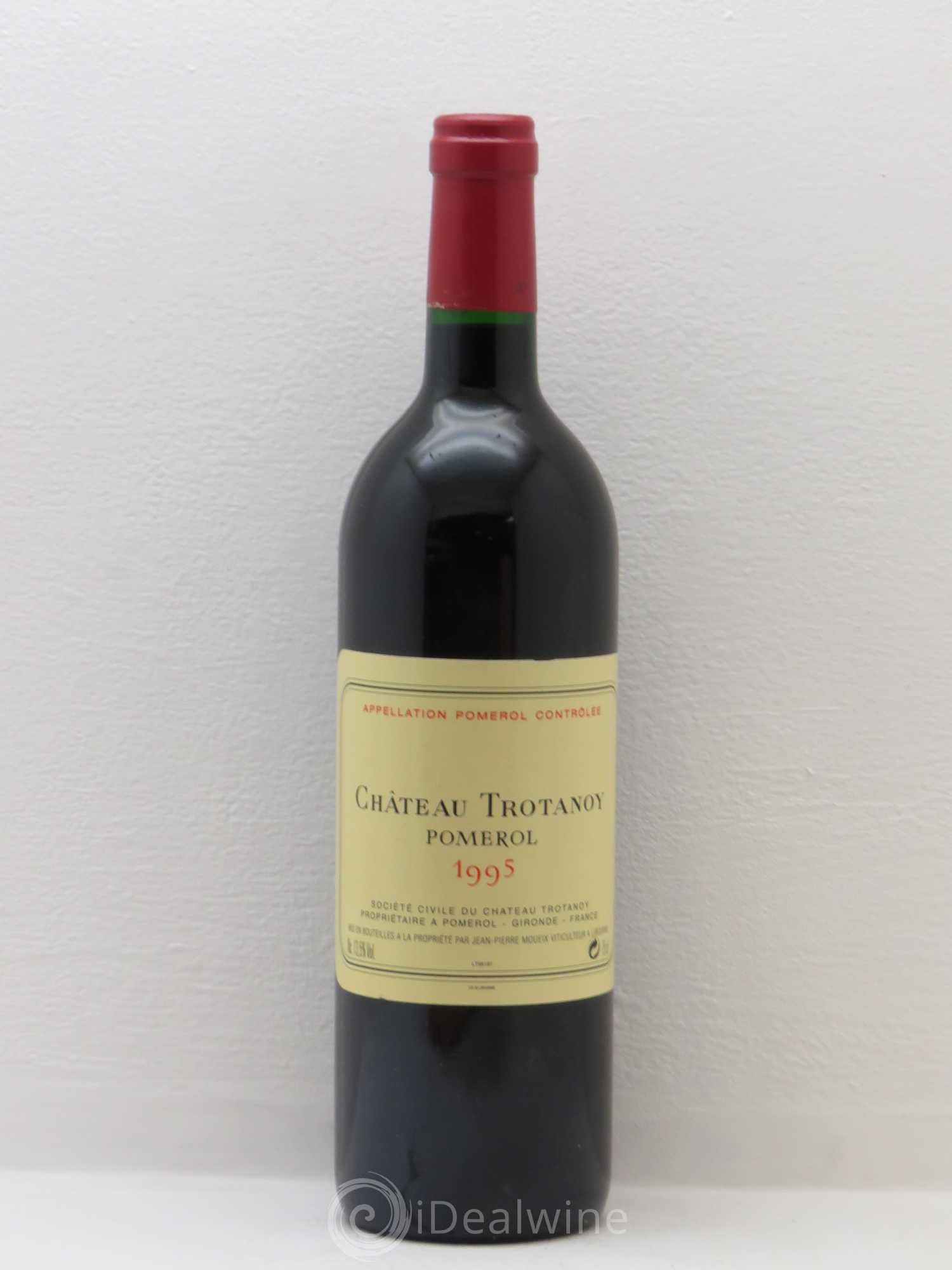 Château Trotanoy 1995 - Lot de 1 bouteille - 0
