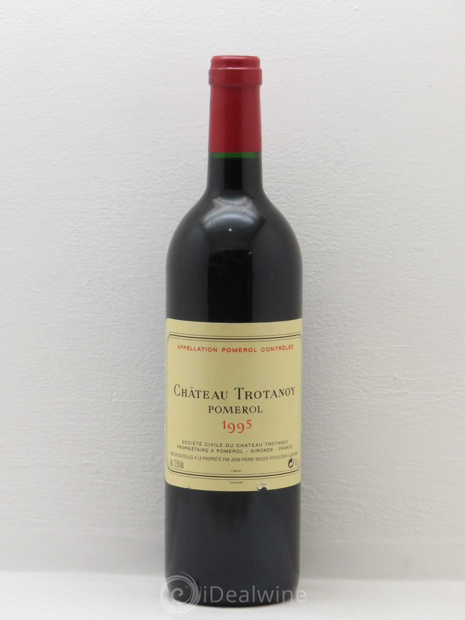 Château Trotanoy 1995 - Lot de 1 bouteille - 0