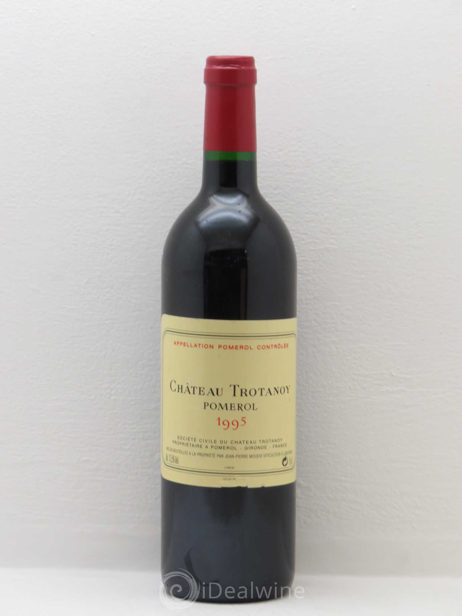 Château Trotanoy 1995 - Lot de 1 bouteille - 0