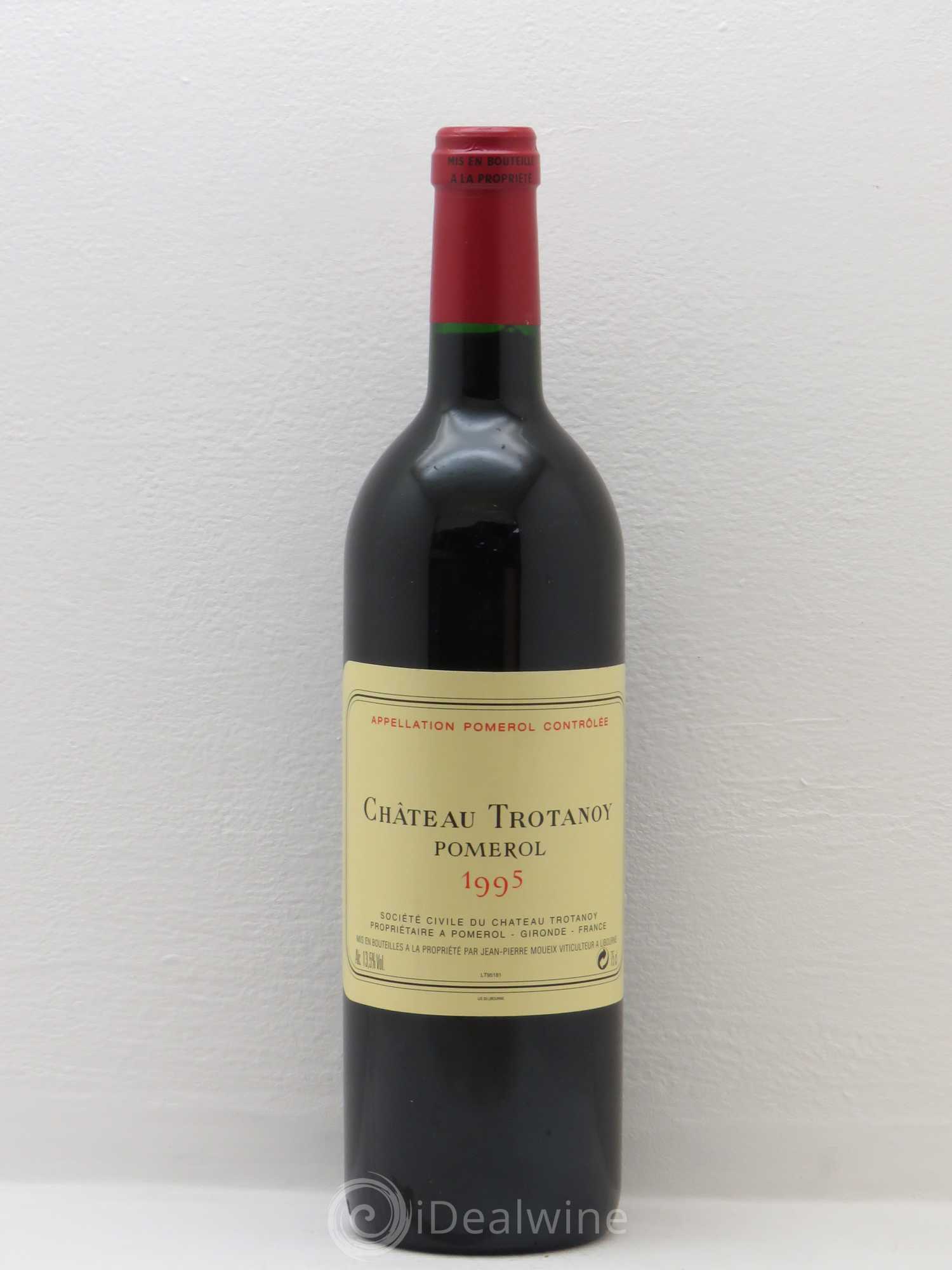Château Trotanoy 1995 - Lot de 1 bouteille - 0