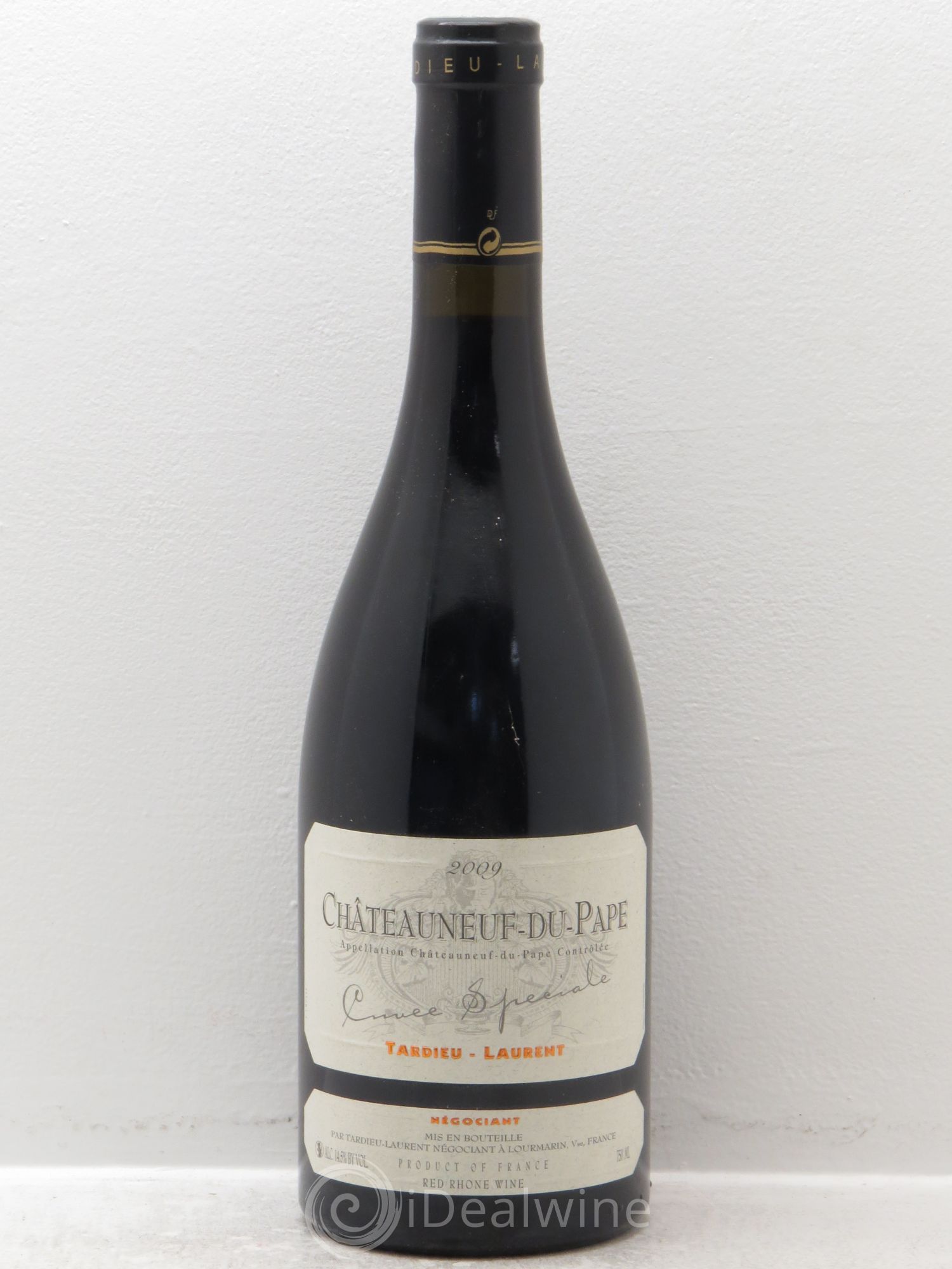 Châteauneuf-du-Pape Tardieu-Laurent Cuvée spéciale Famille Tardieu 2009 - Lot de 1 bouteille - 0