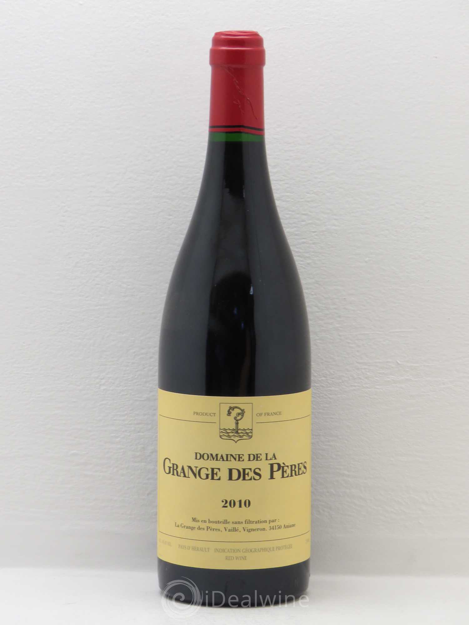 Pays d'Hérault Grange des Pères Laurent Vaillé 2010 - Lot de 1 bouteille - 0