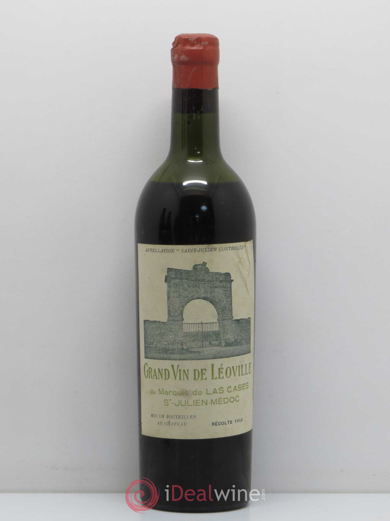Château Léoville Las Cases 2ème Grand Cru Classé 1946 - Lot de 1 bouteille - 0
