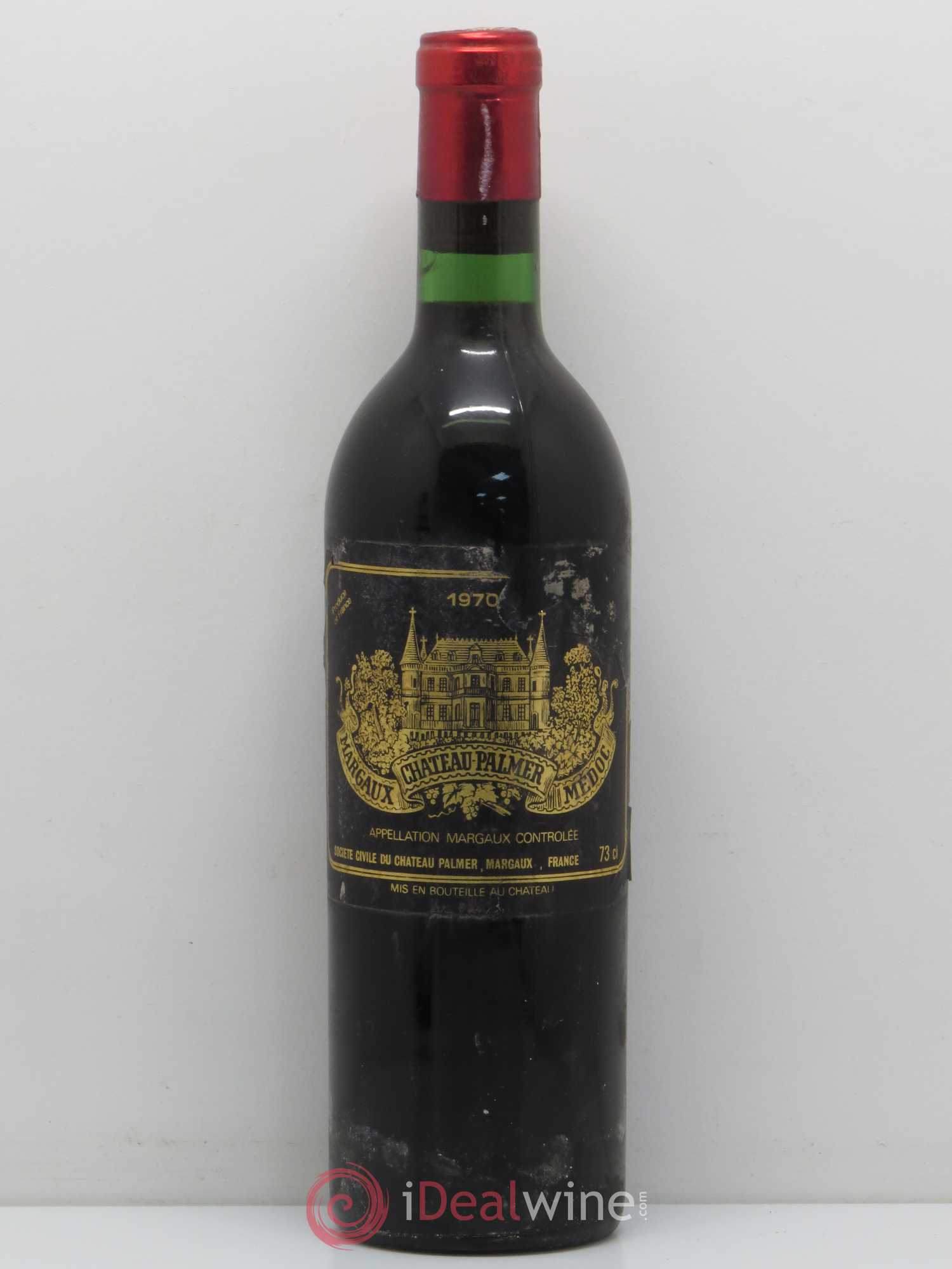 Château Palmer 3ème Grand Cru Classé 1970 - Lot de 1 bouteille - 0
