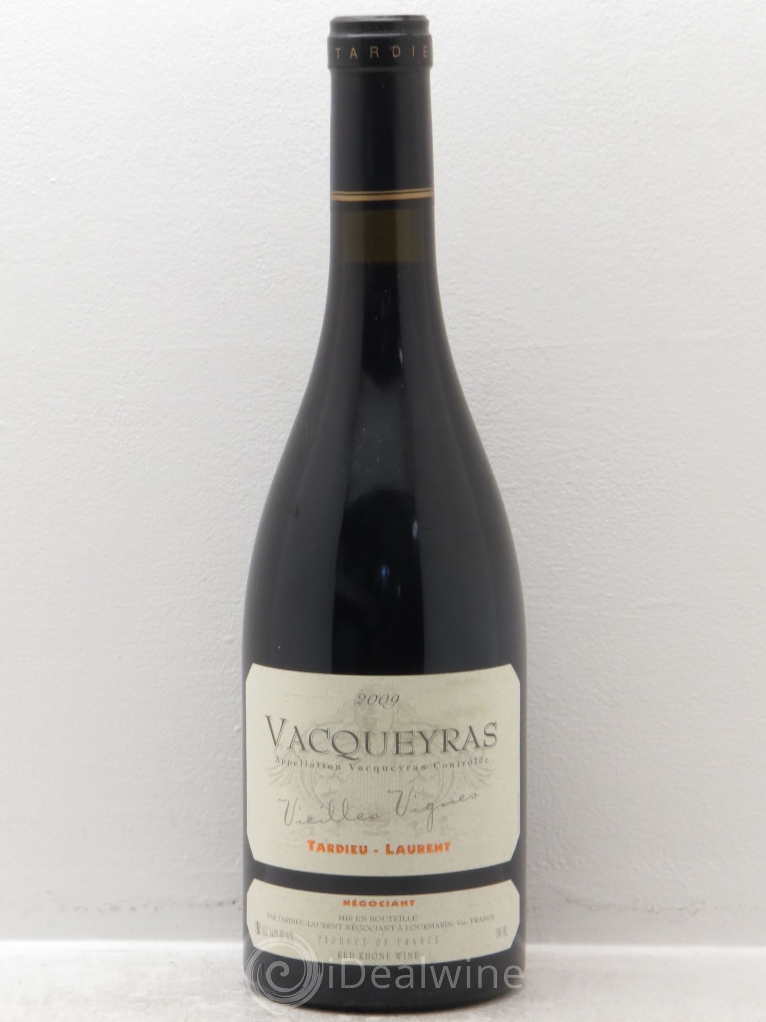 Vacqueyras Vieilles Vignes Domaine Tardieu-Laurent 2009 - Posten von 1 Flasche - 0