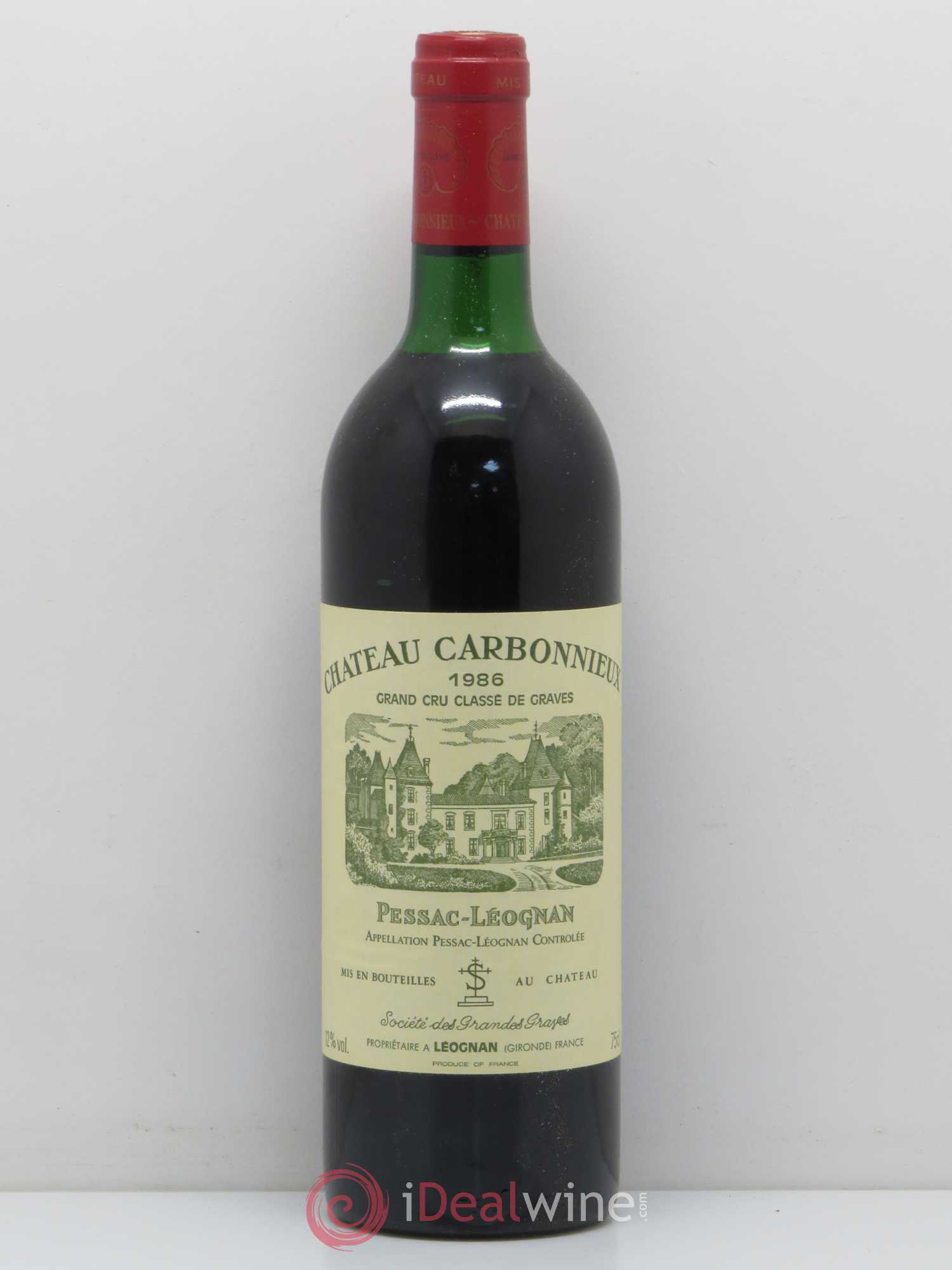 Château Carbonnieux Cru Classé de Graves 1986 - Lotto di 1 bottiglia - 0